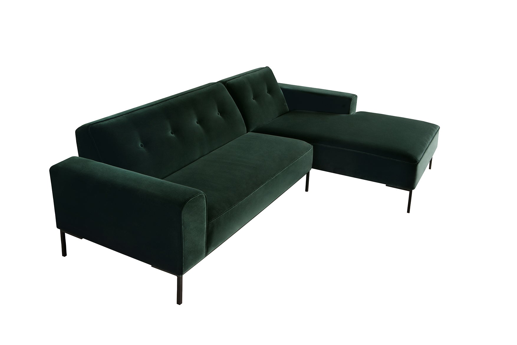 Mastrella Vezia Set 2 Corner Sofa with Buttons Right