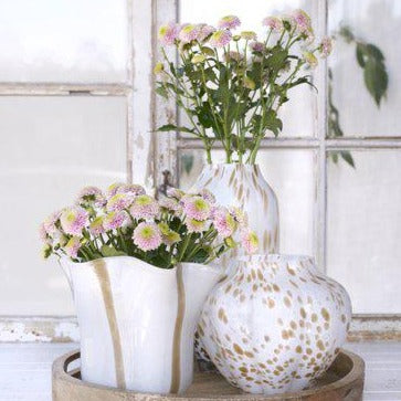 Wikholm Nilea Vase White/Beige