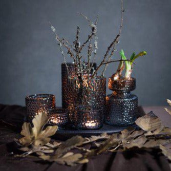 Wikholm Dotti Vase Smoke 15cm
