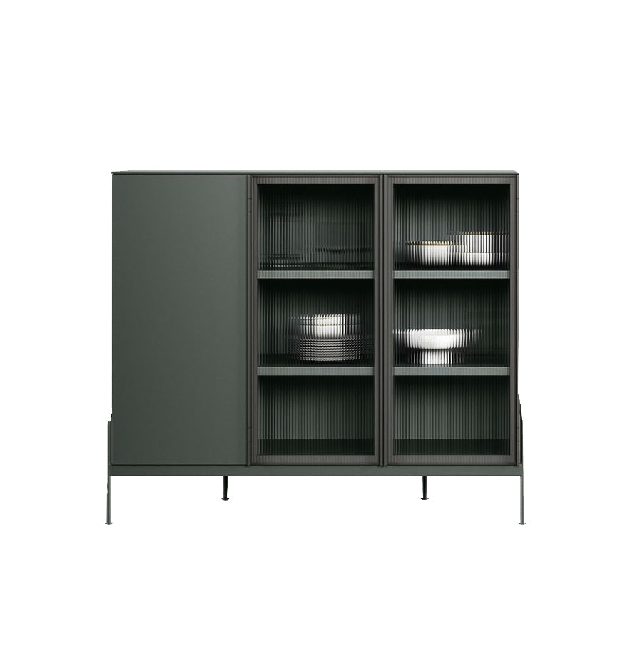 Novamobili Blet 135 Sideboard w/2 Glass Doors