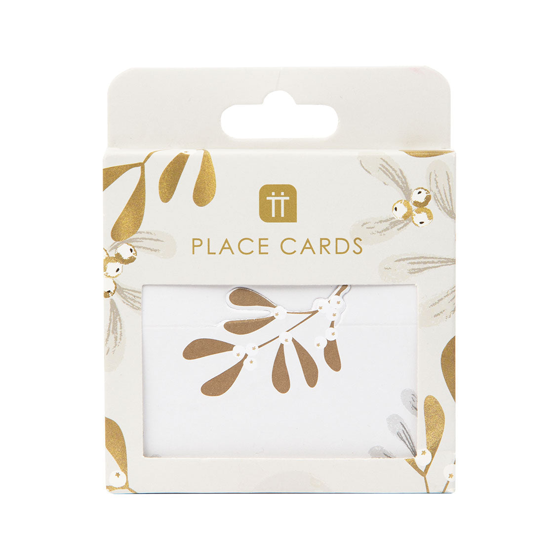 Botanical Mistletoe Place Cards