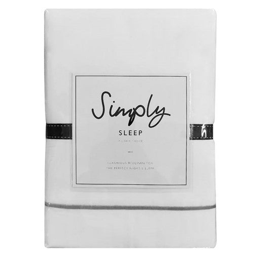 Simply Sleep Carnaby Charcoal Stripe Duvet Set