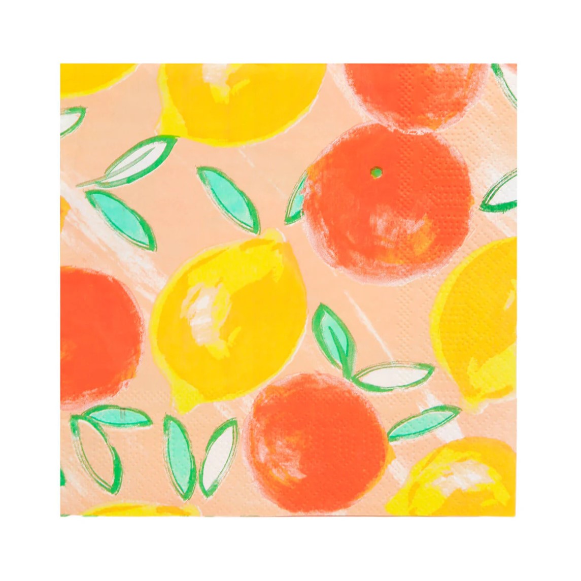 Oranges & Lemons Eco Recycled Napkins