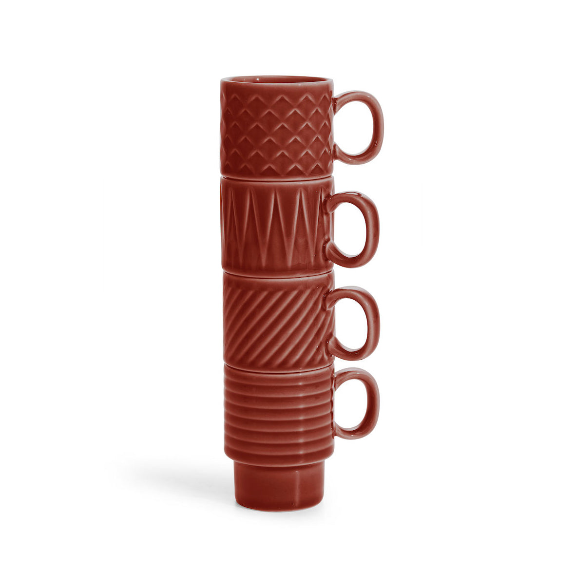 Sagaform Coffee & More Mugs 4-pcs