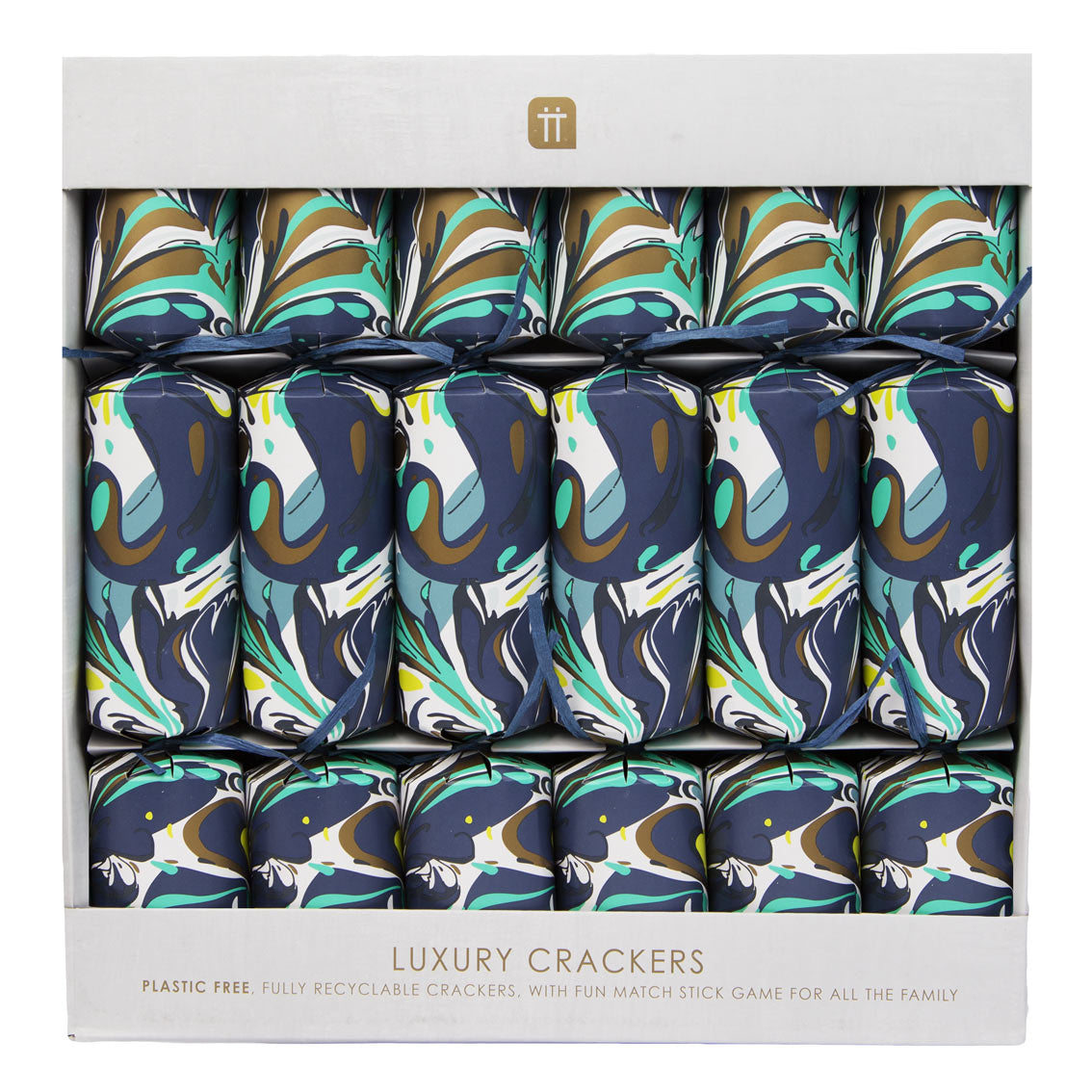 Marble Luxury Christmas Crackers