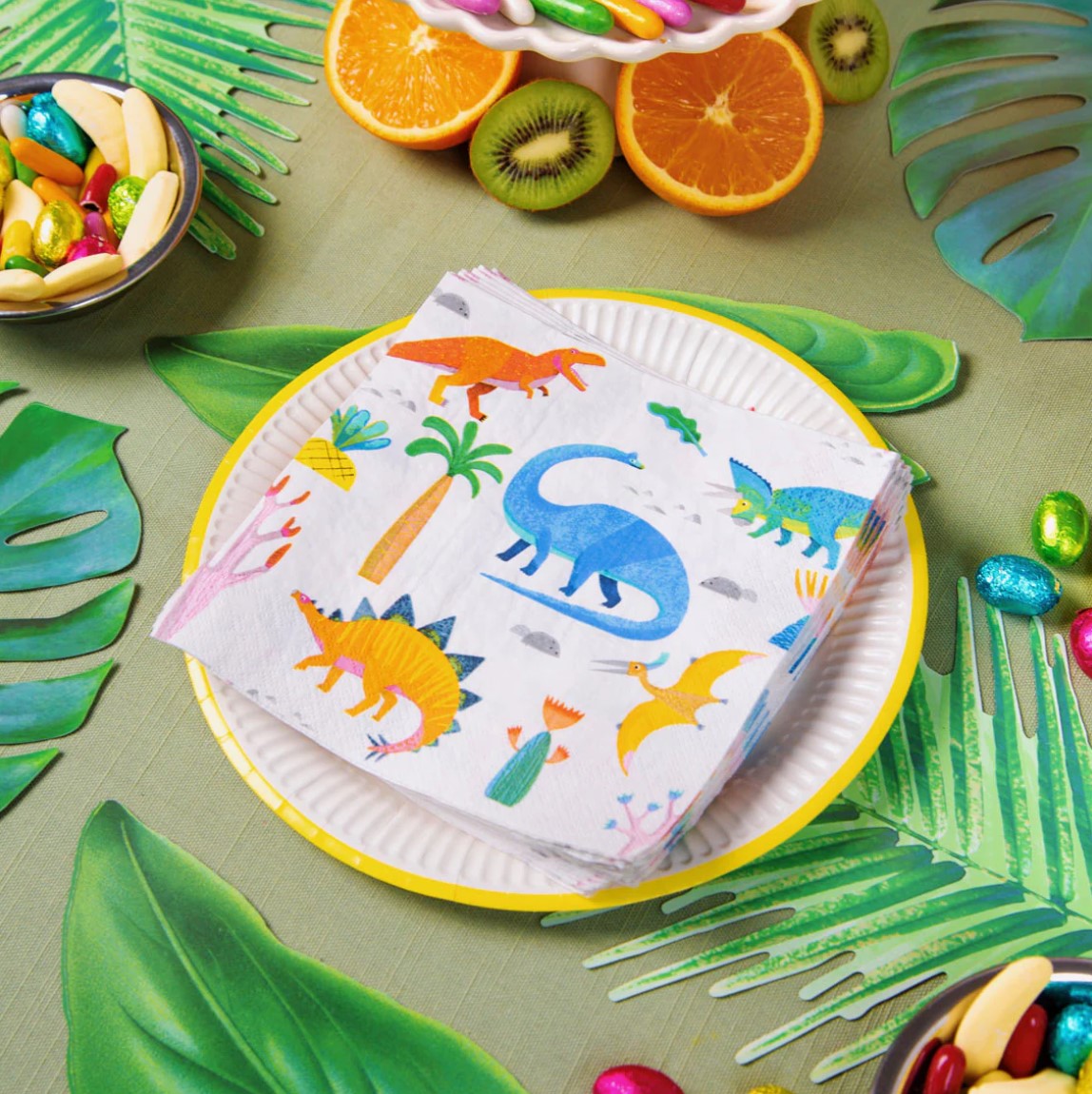 Dinosaur Eco Recycled Napkins