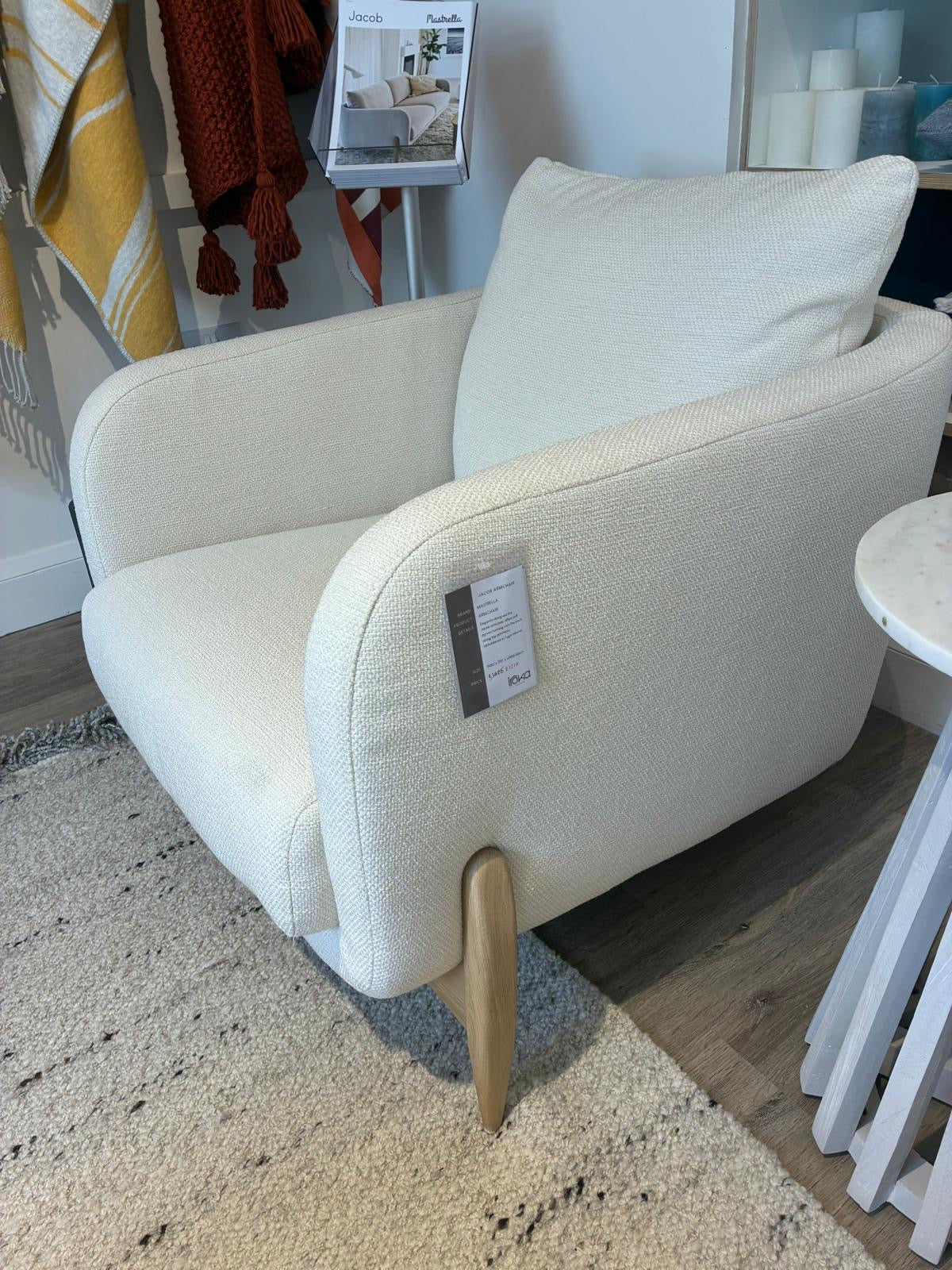 Ex Display Mastrella Jacob Armchair