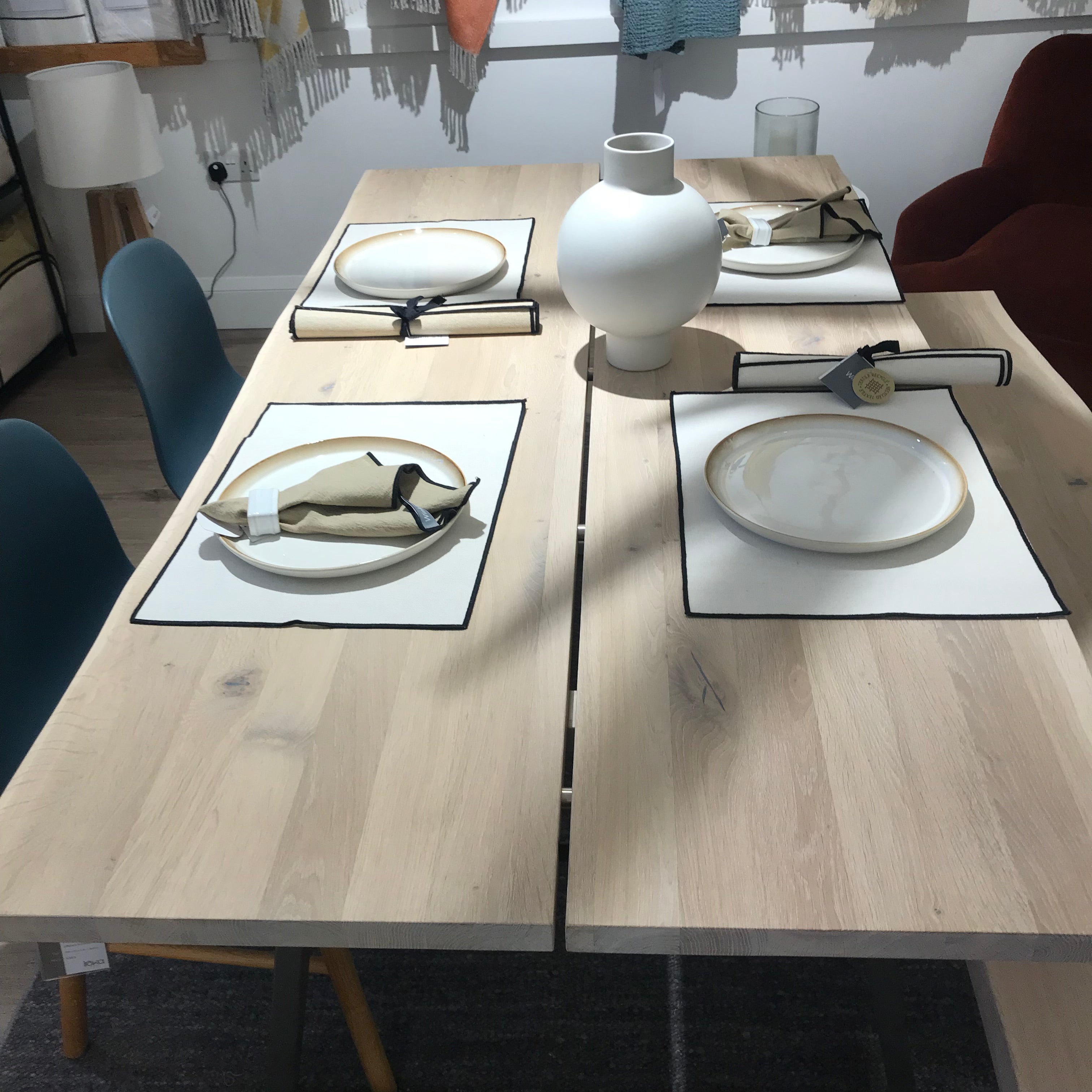 Ex Display Forest Dining Table & Bench Set
