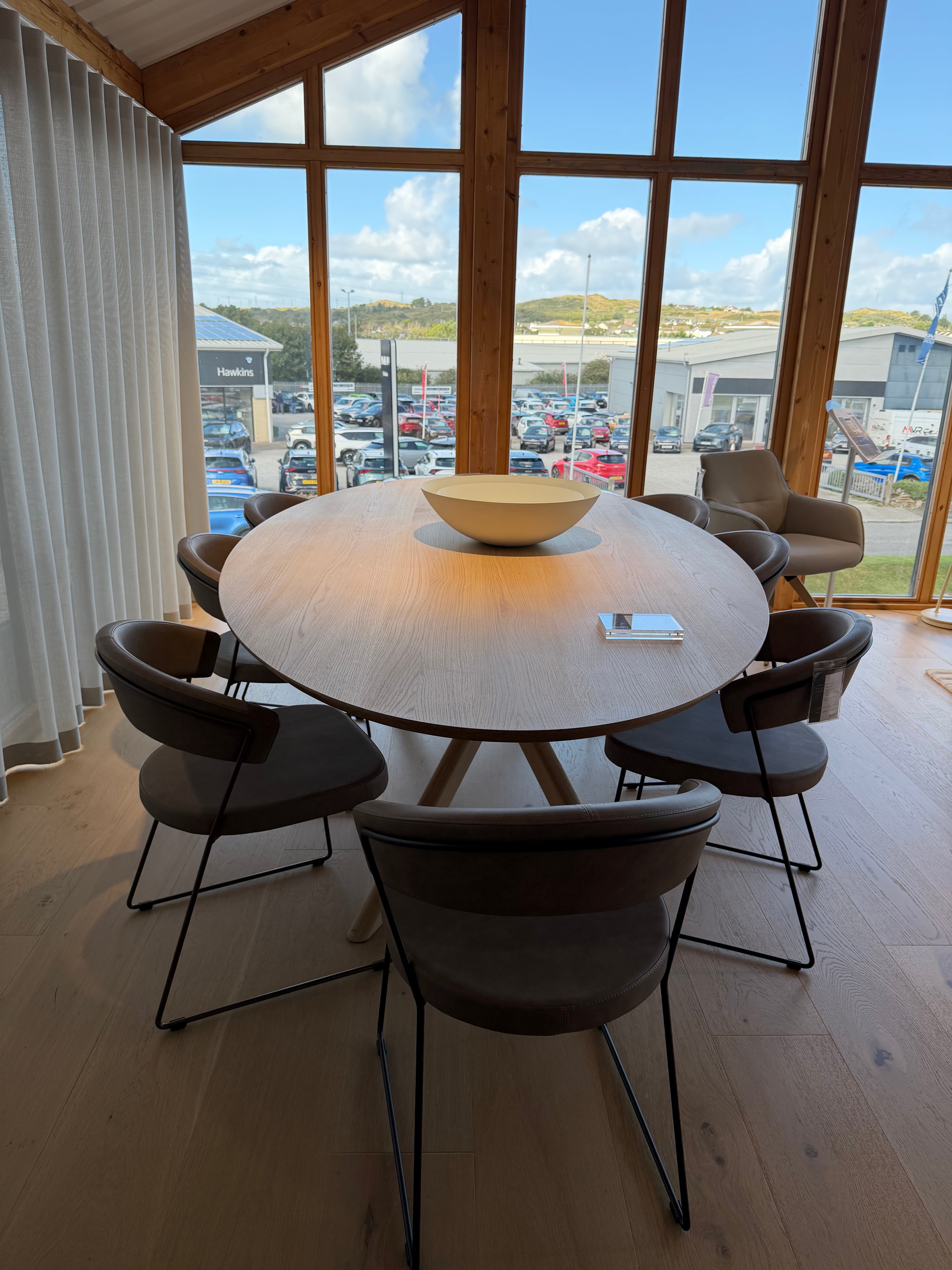 Ex Display Ethnicraft Mikado Oak Oval Dining Table