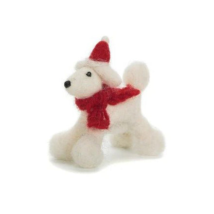 Amica Mini Poodle with Hat & Scarf