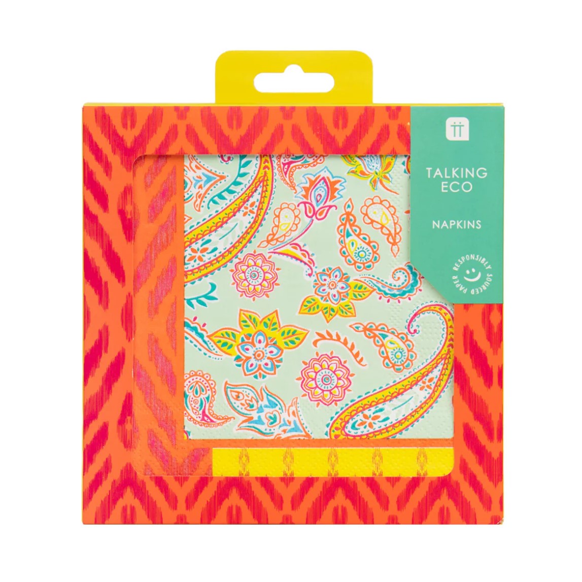 Bohemian Paisley Eco Recycled Napkins