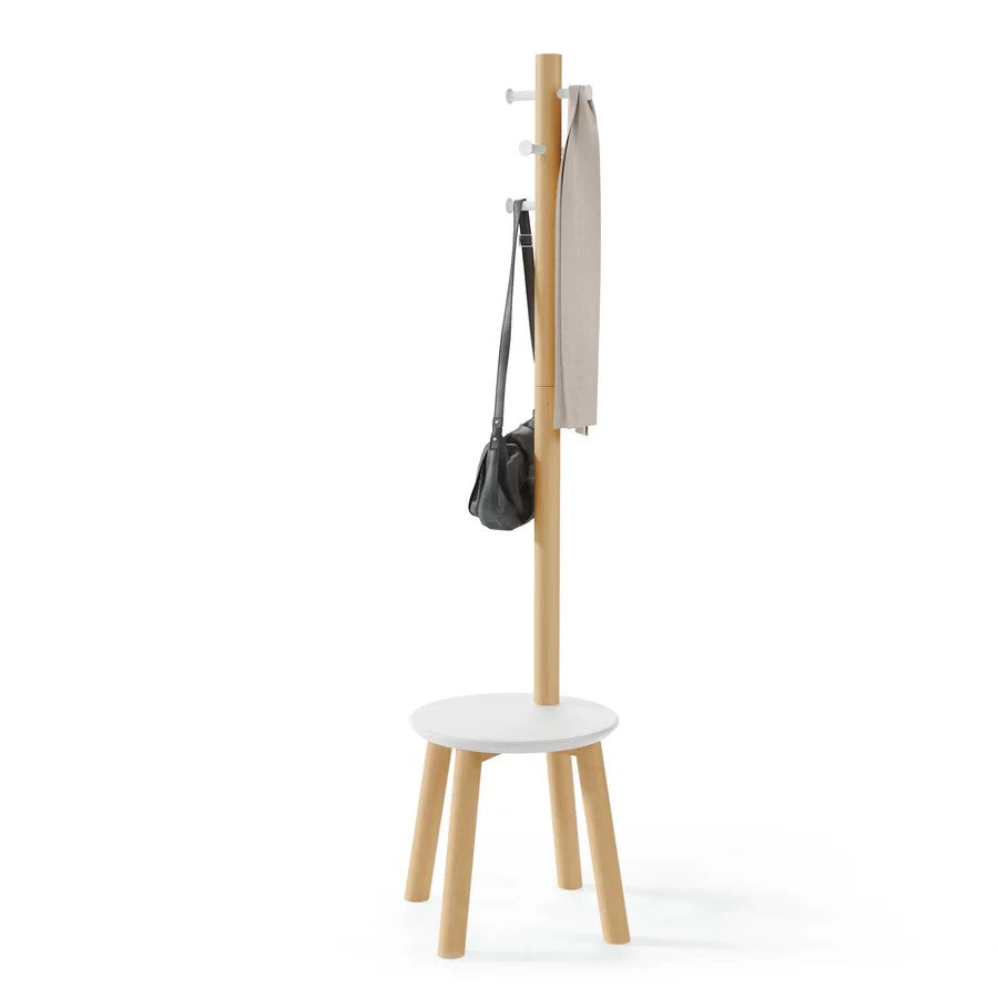 Umbra Pillar Coat Stand with Stool