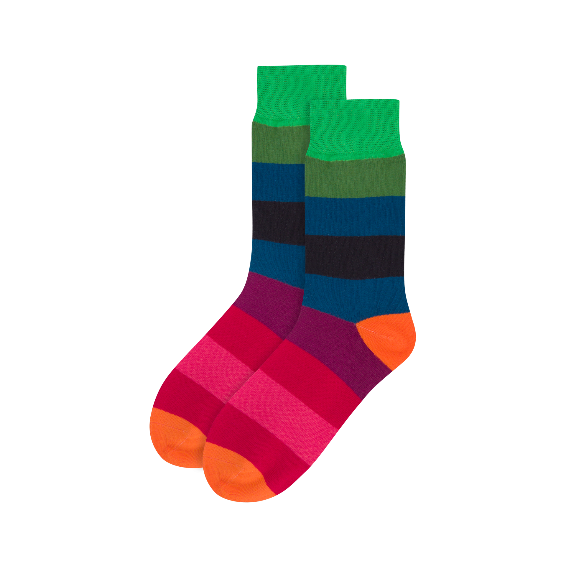 Remember Stripe Socks