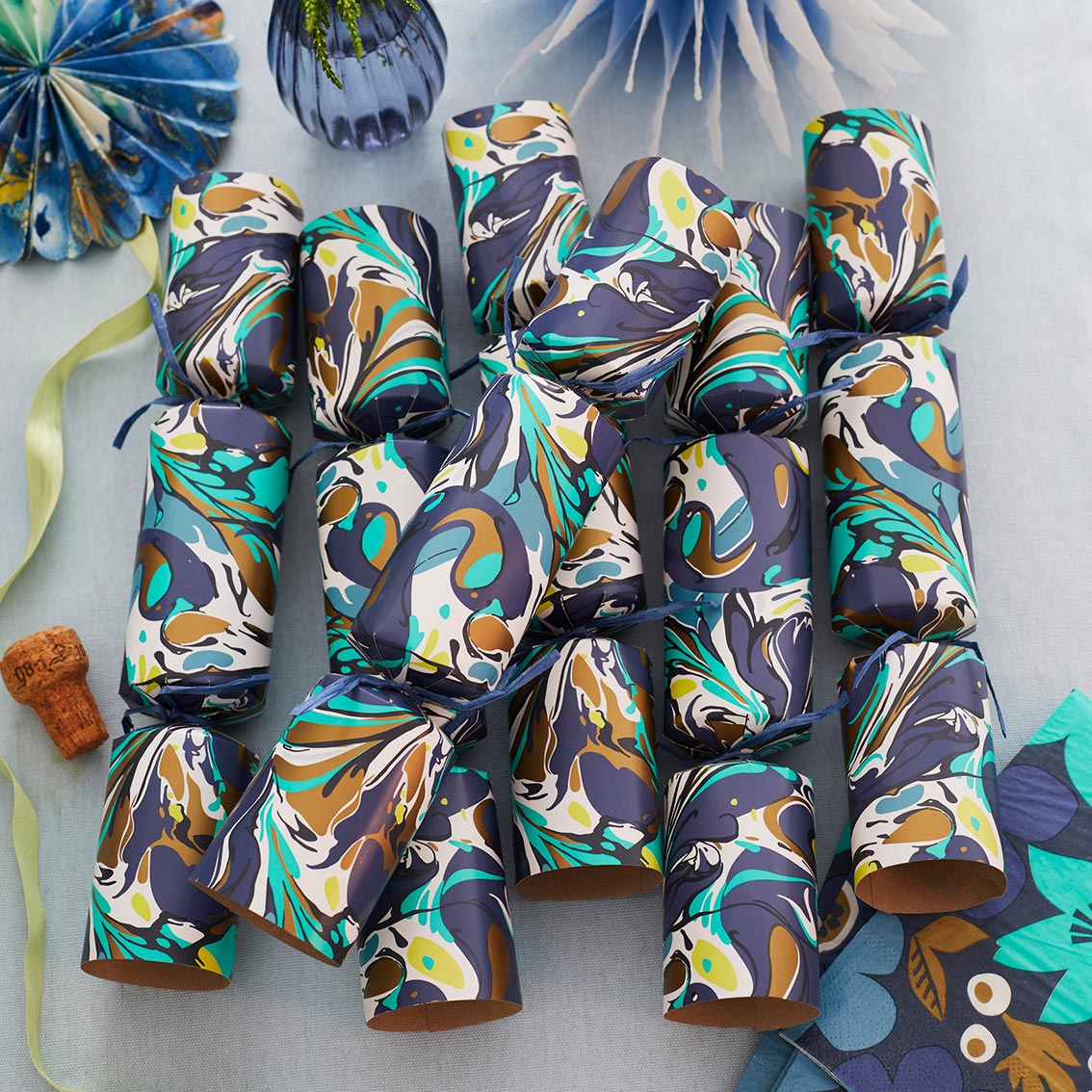 Marble Luxury Christmas Crackers