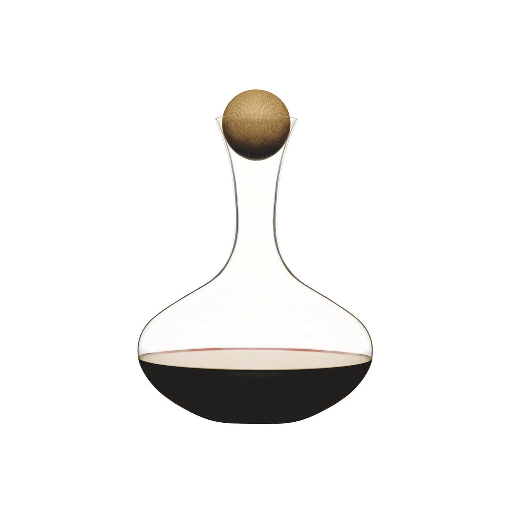 Sagaform Nature Wine Carafe with Oak Stopper