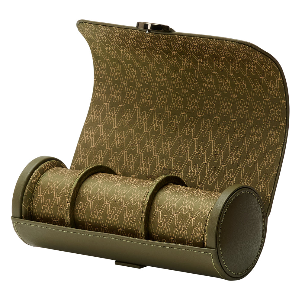 WOLF Earth Triple Watch Roll