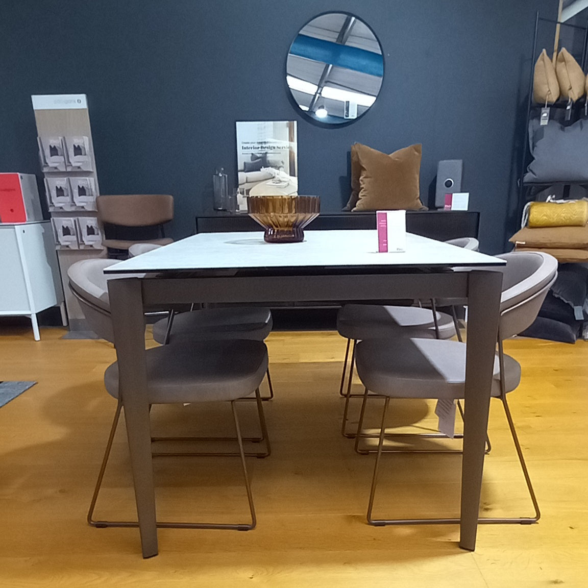 Ex Display Connubia Artic & New York Dining Set