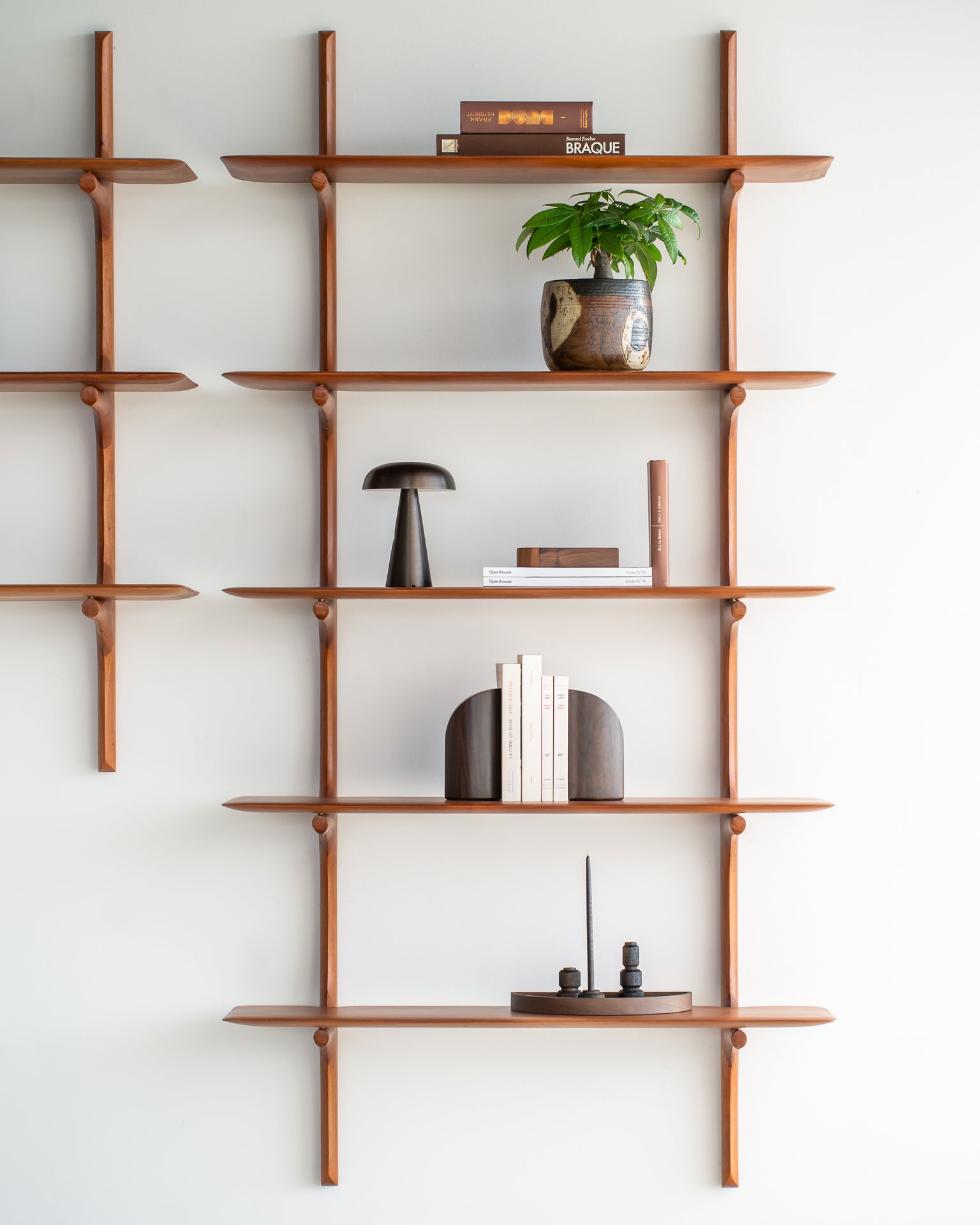 Ethnicraft PI Wall Shelf 5 Shelves