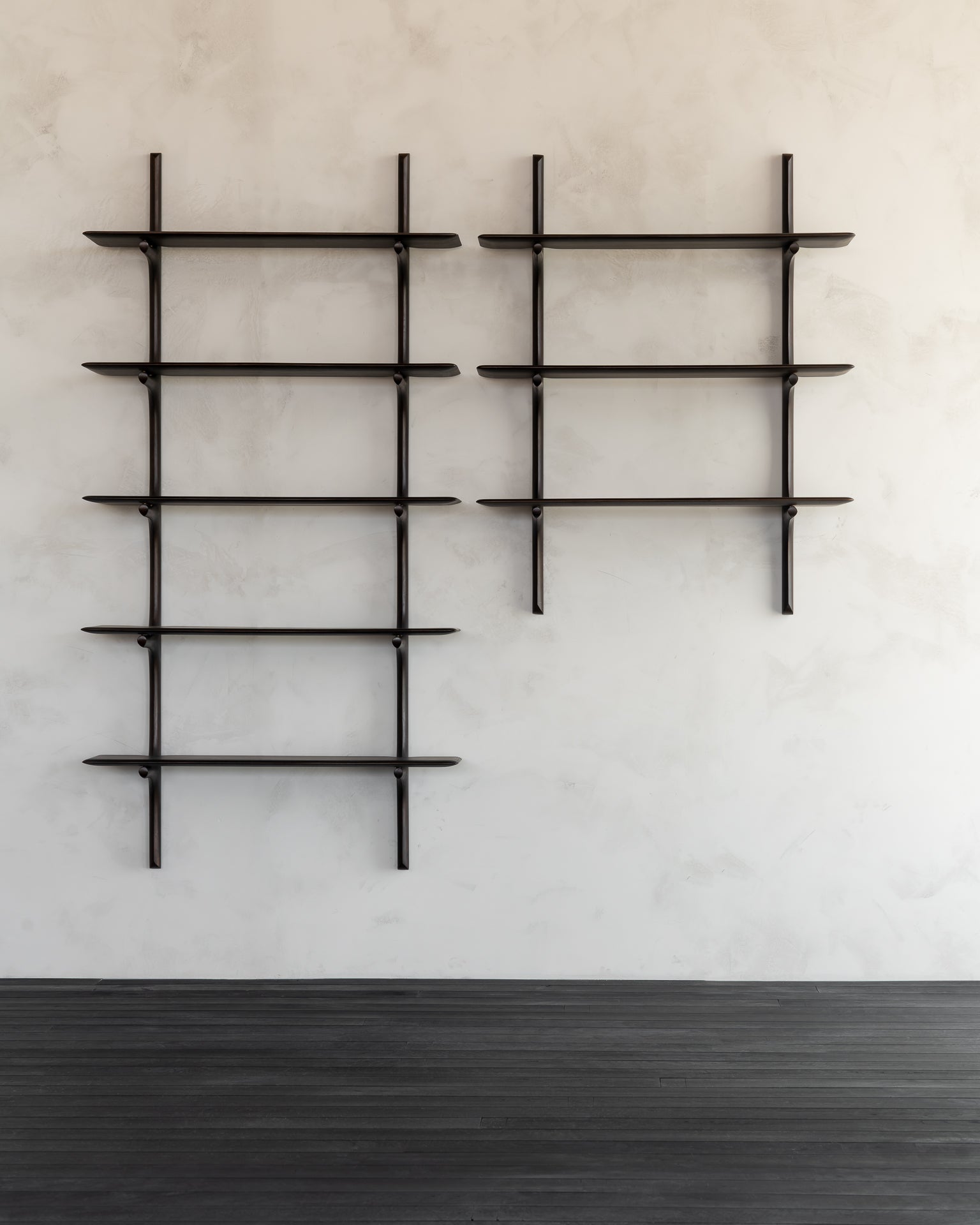 Ethnicraft PI Wall Shelf 5 Shelves