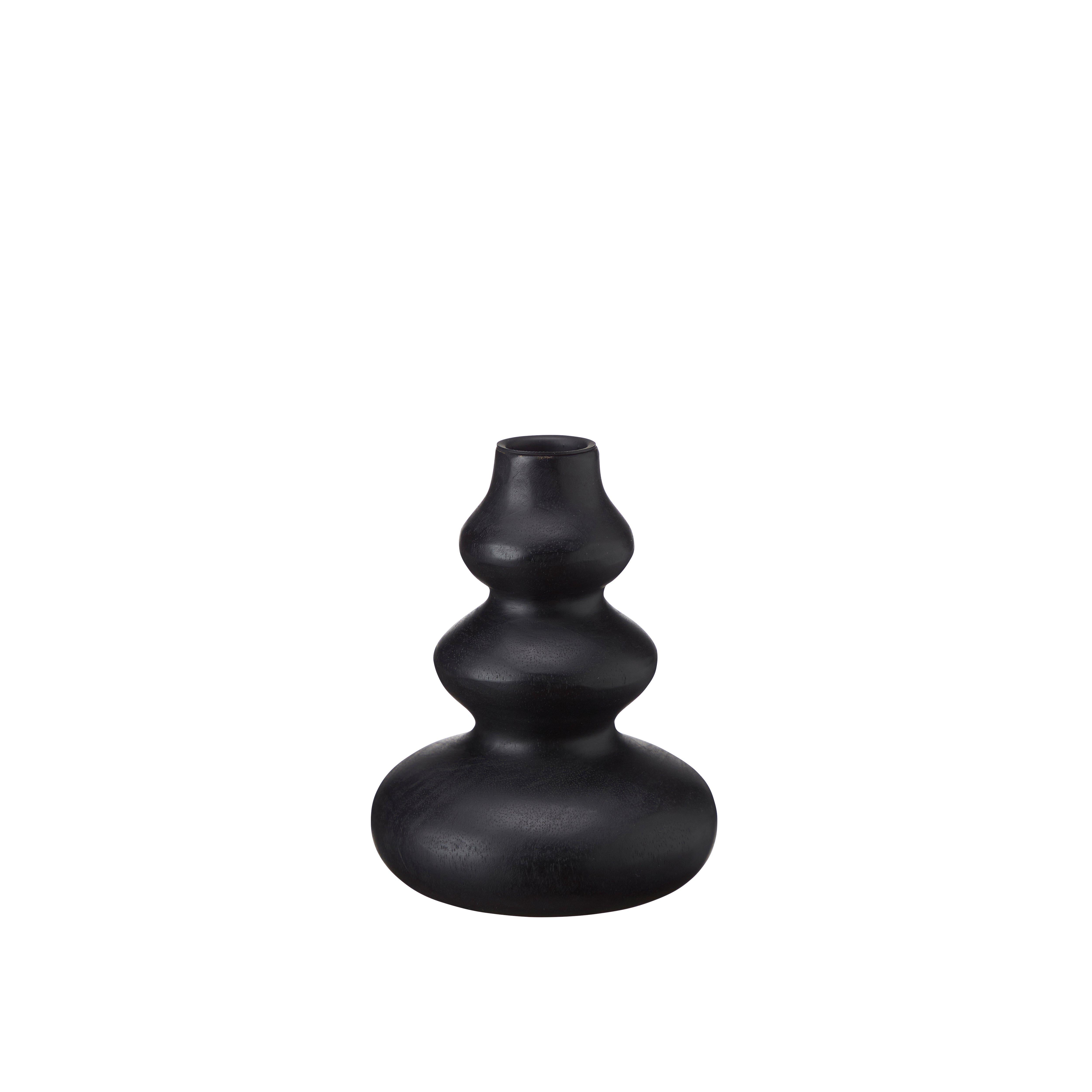 Wikholm Candleholders Set of 3 Black