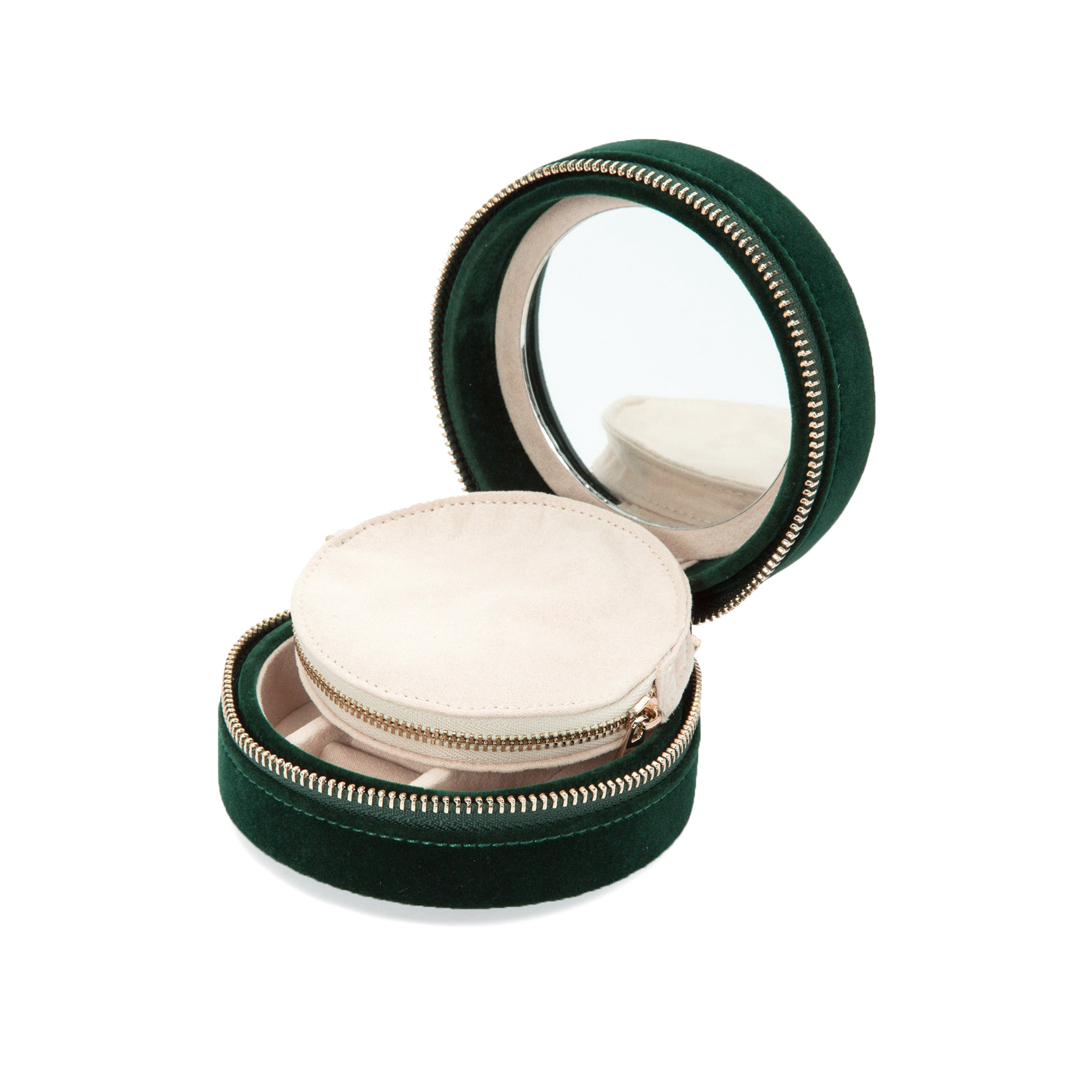 Wolf 1834 Zoe Travel Round Jewellery Case
