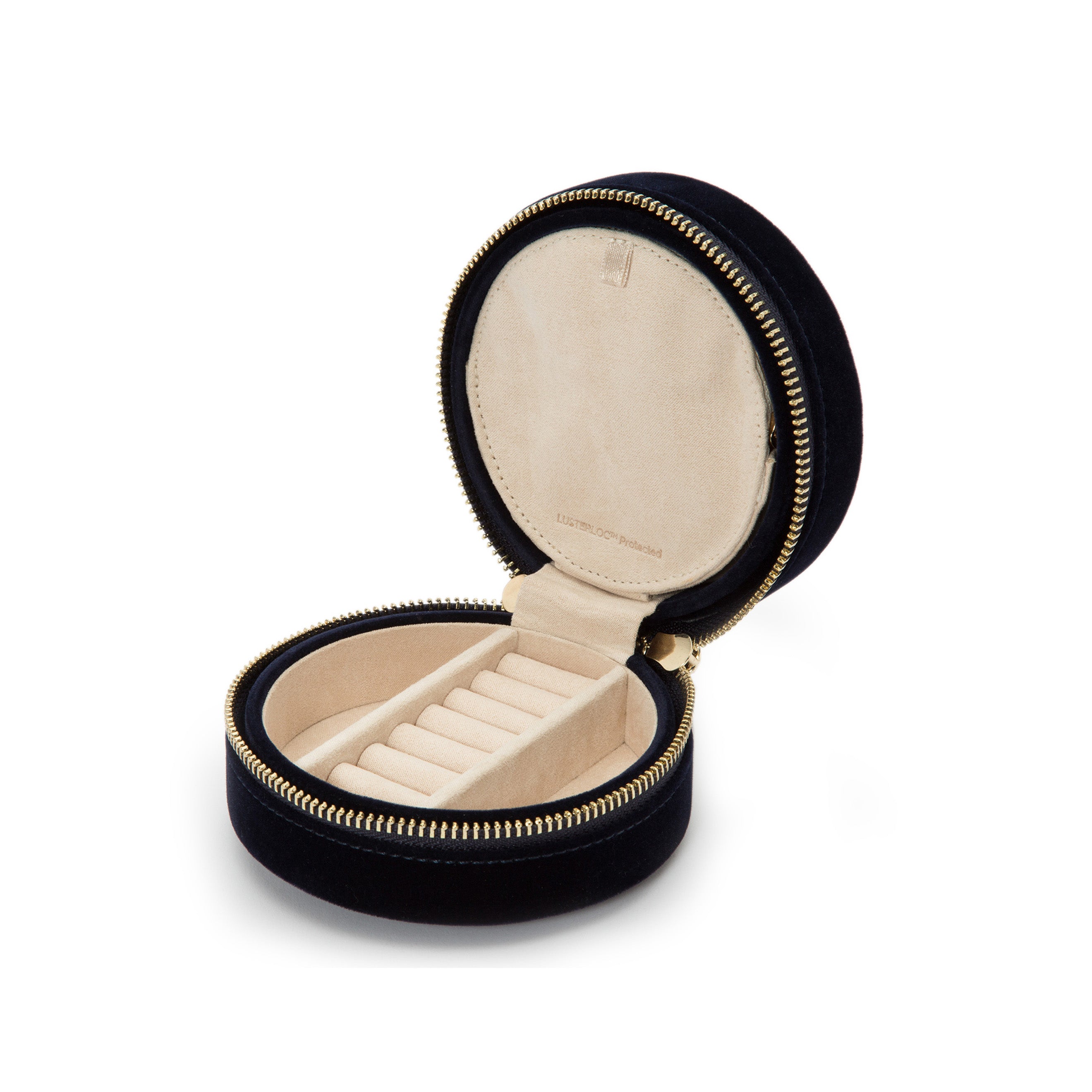 Wolf 1834 Zoe Travel Round Jewellery Case