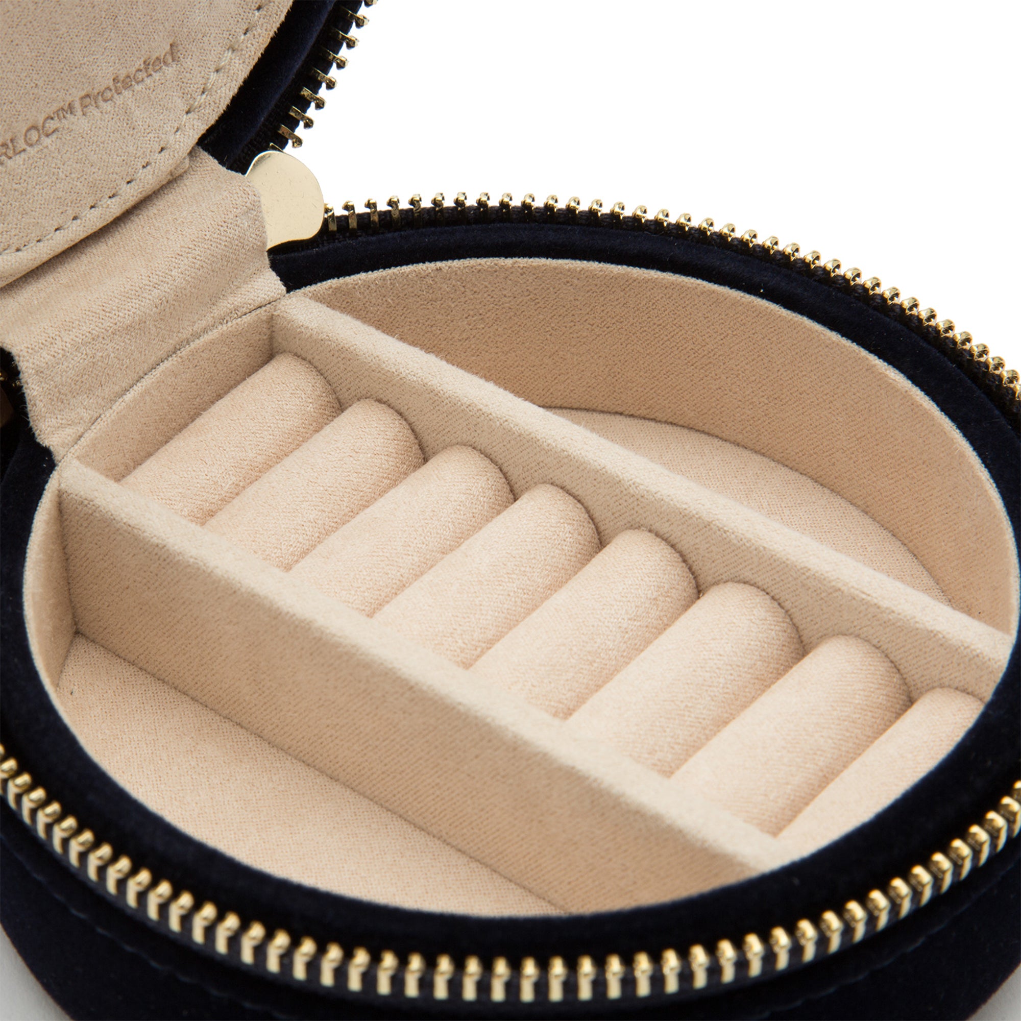 Wolf 1834 Zoe Travel Round Jewellery Case