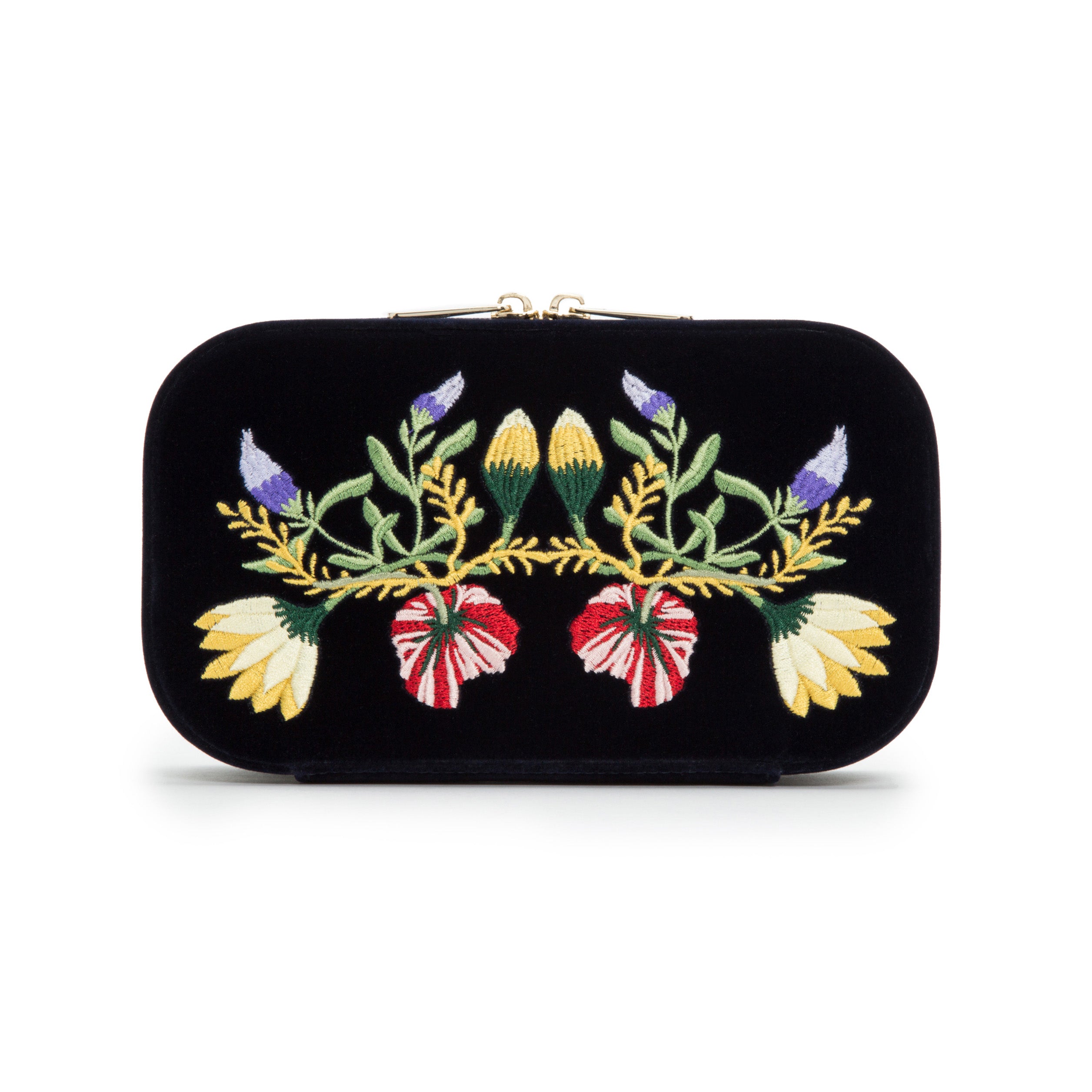 WOLF Zoe Travel Zip Jewellery Case