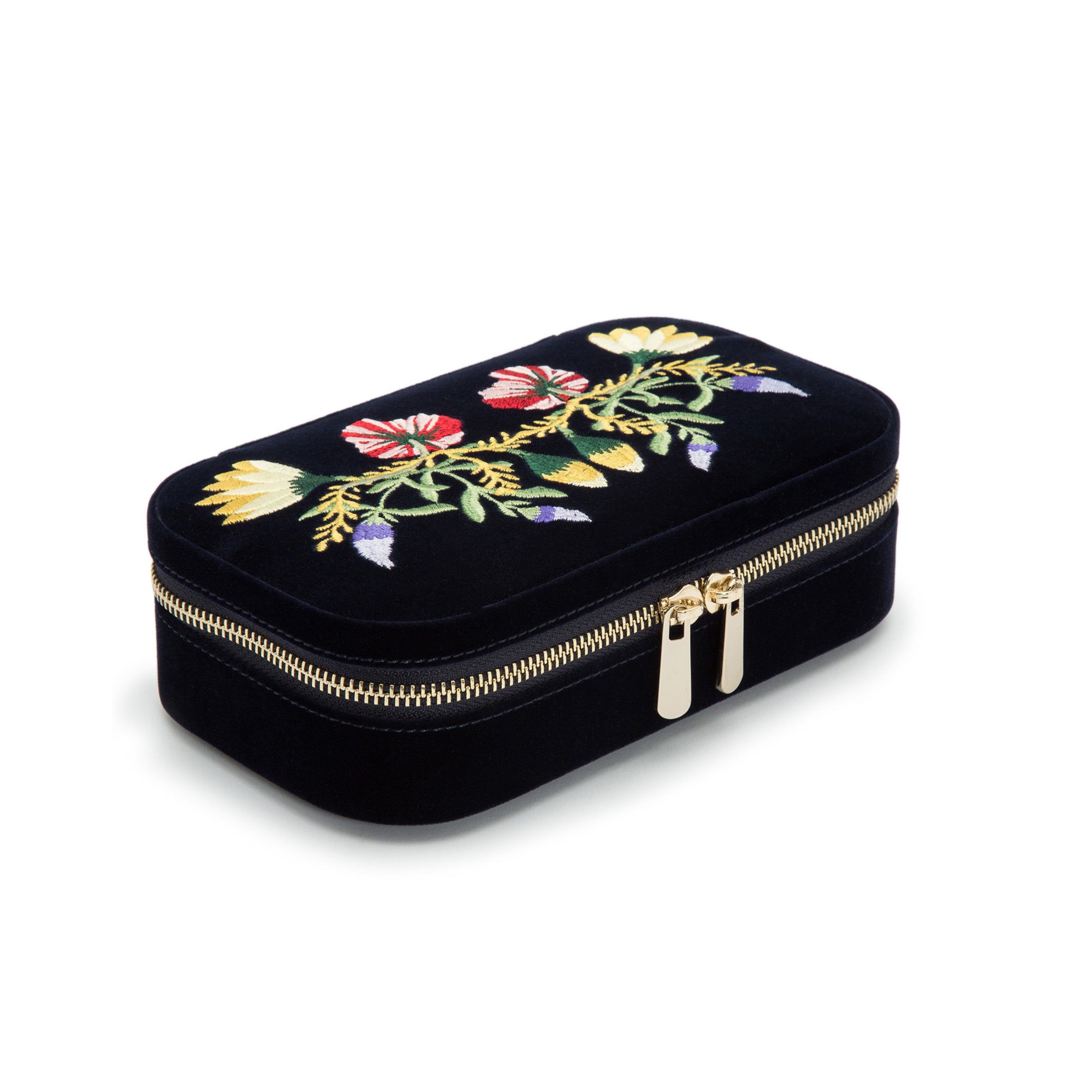 WOLF Zoe Travel Zip Jewellery Case