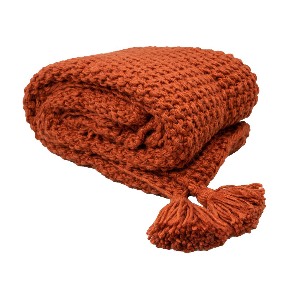 Scatterbox Collins Throw Copper