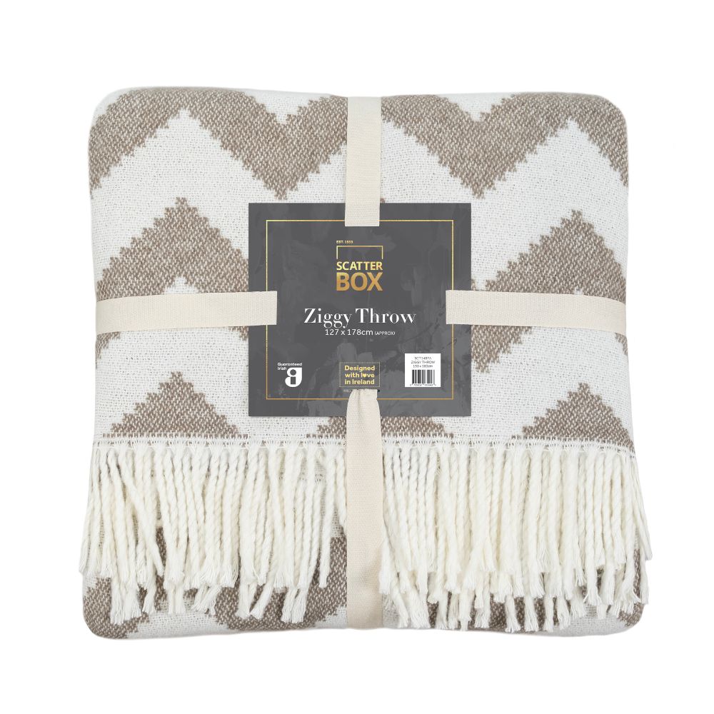Scatterbox Ziggy Natural Throw