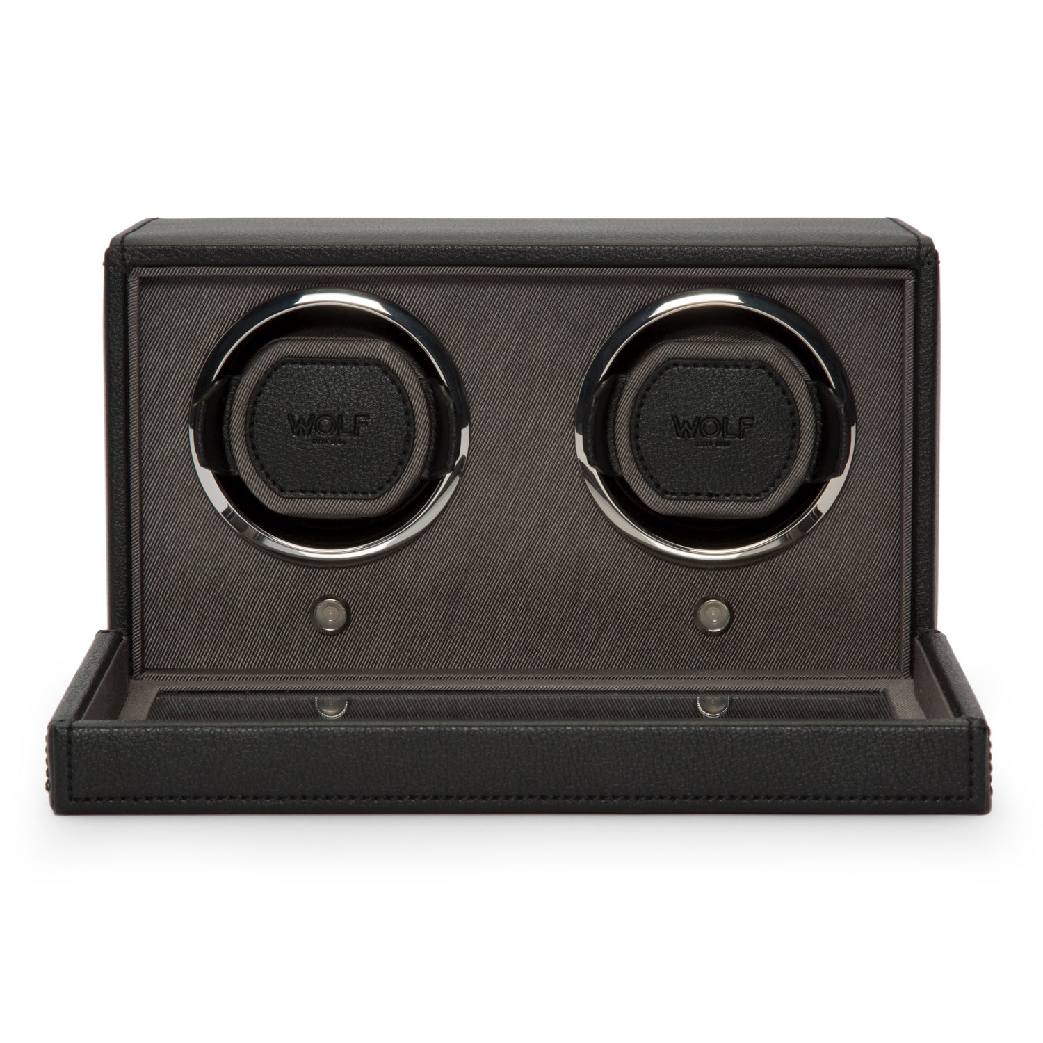 WOLF Cub Double Watch Winder with Cover
