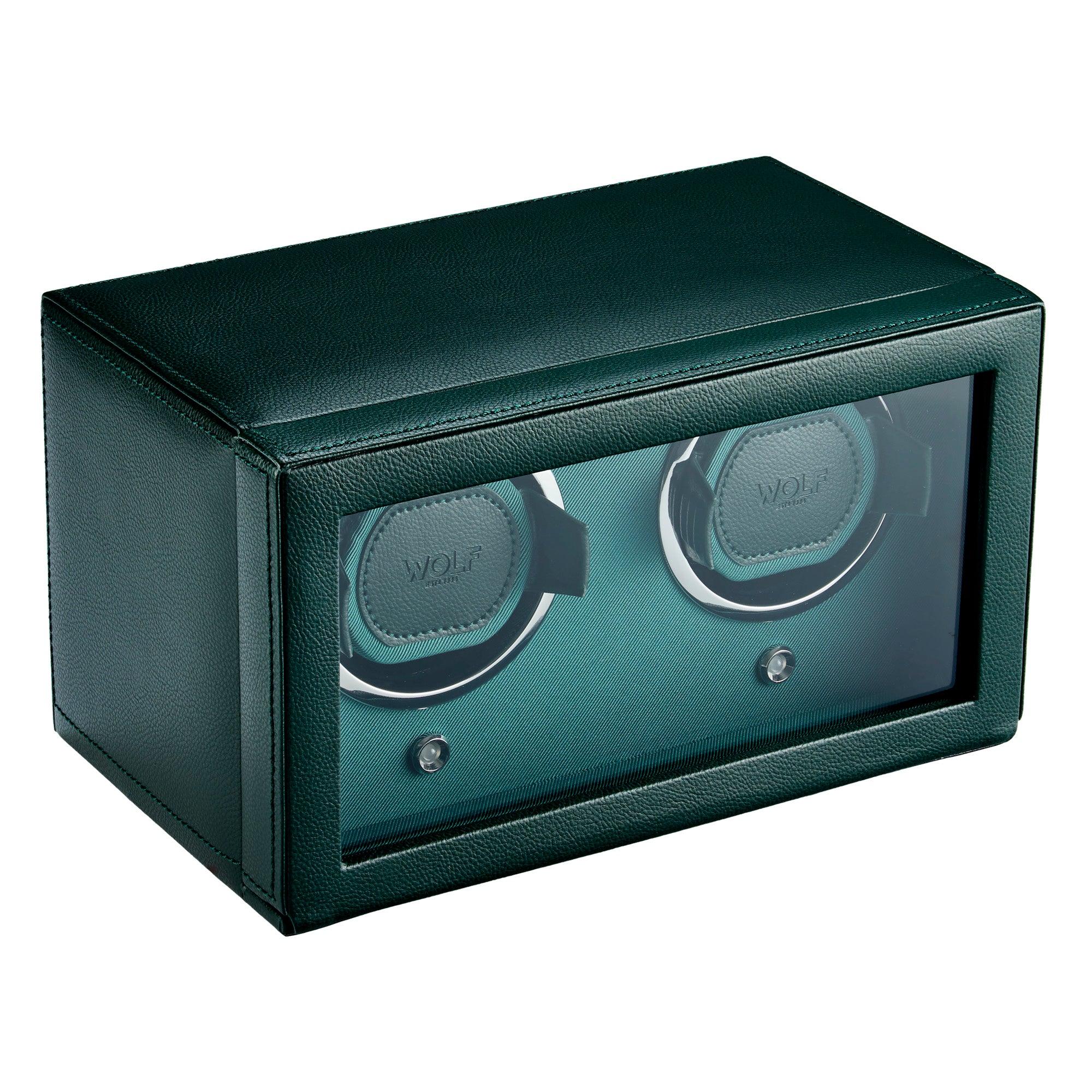 WOLF Cub Double Watch Winder with Cover