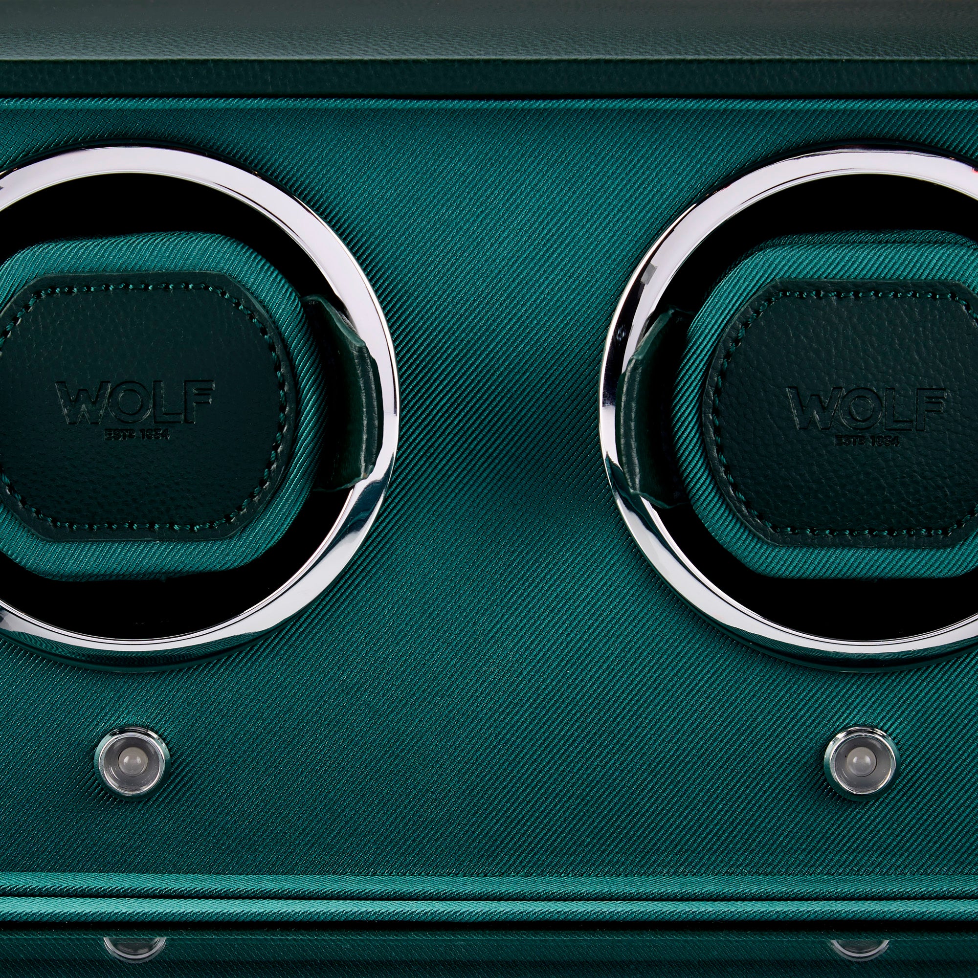 WOLF Cub Double Watch Winder with Cover