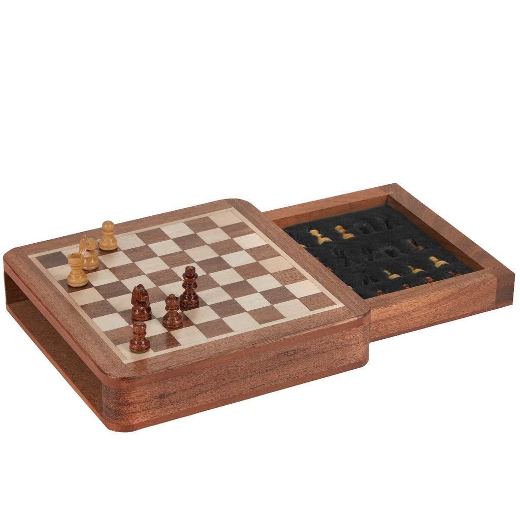 Bahne Mini Wooden Chessboard