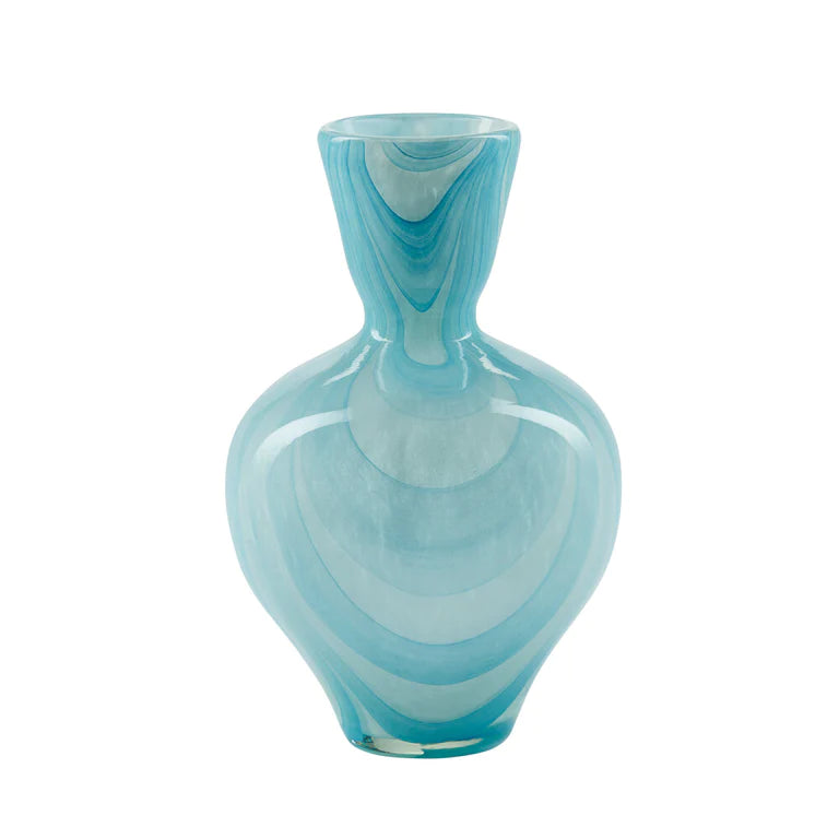 Bahne Heart Shaped Light Blue Vase