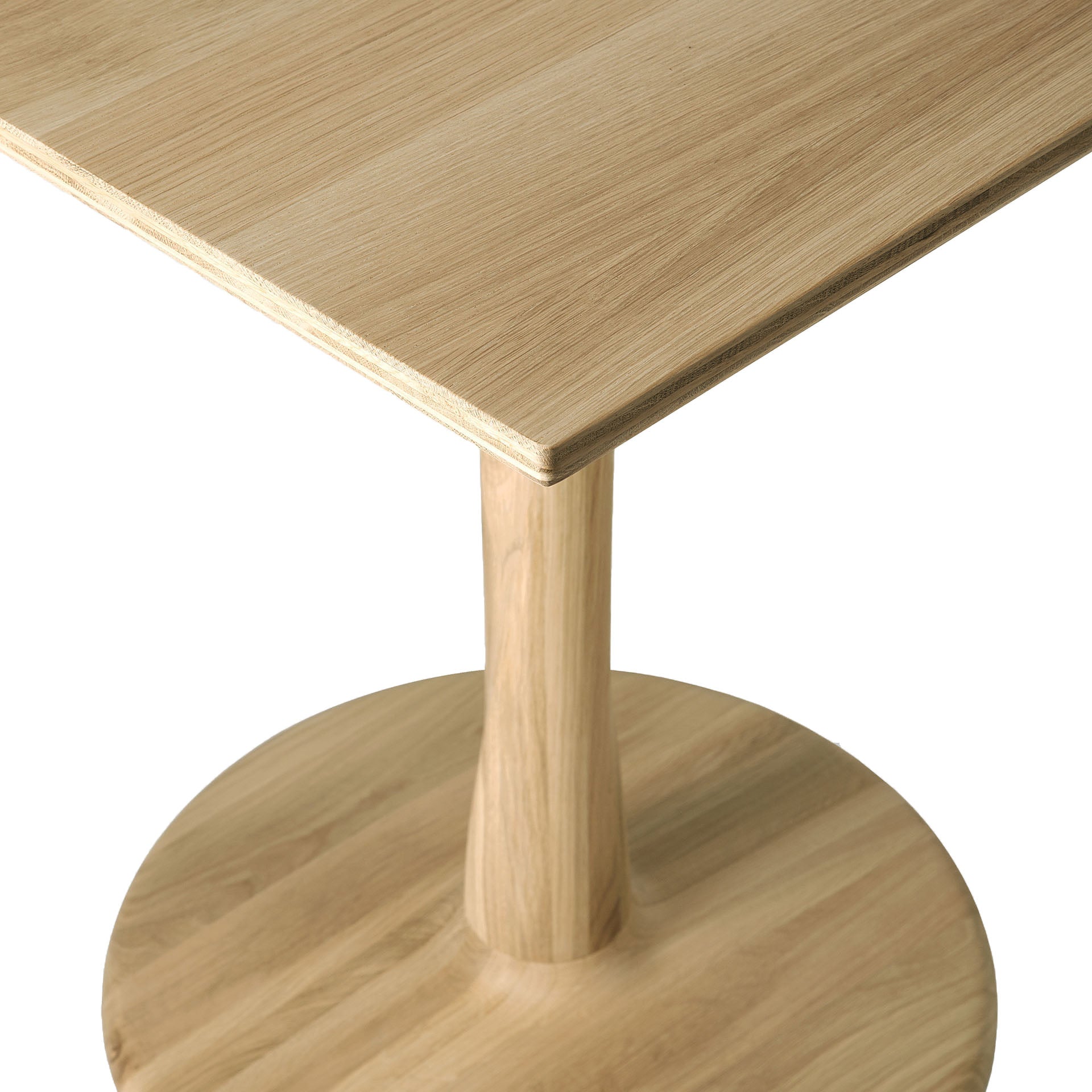 Ethnicraft Torsion Oak Square Dining Table