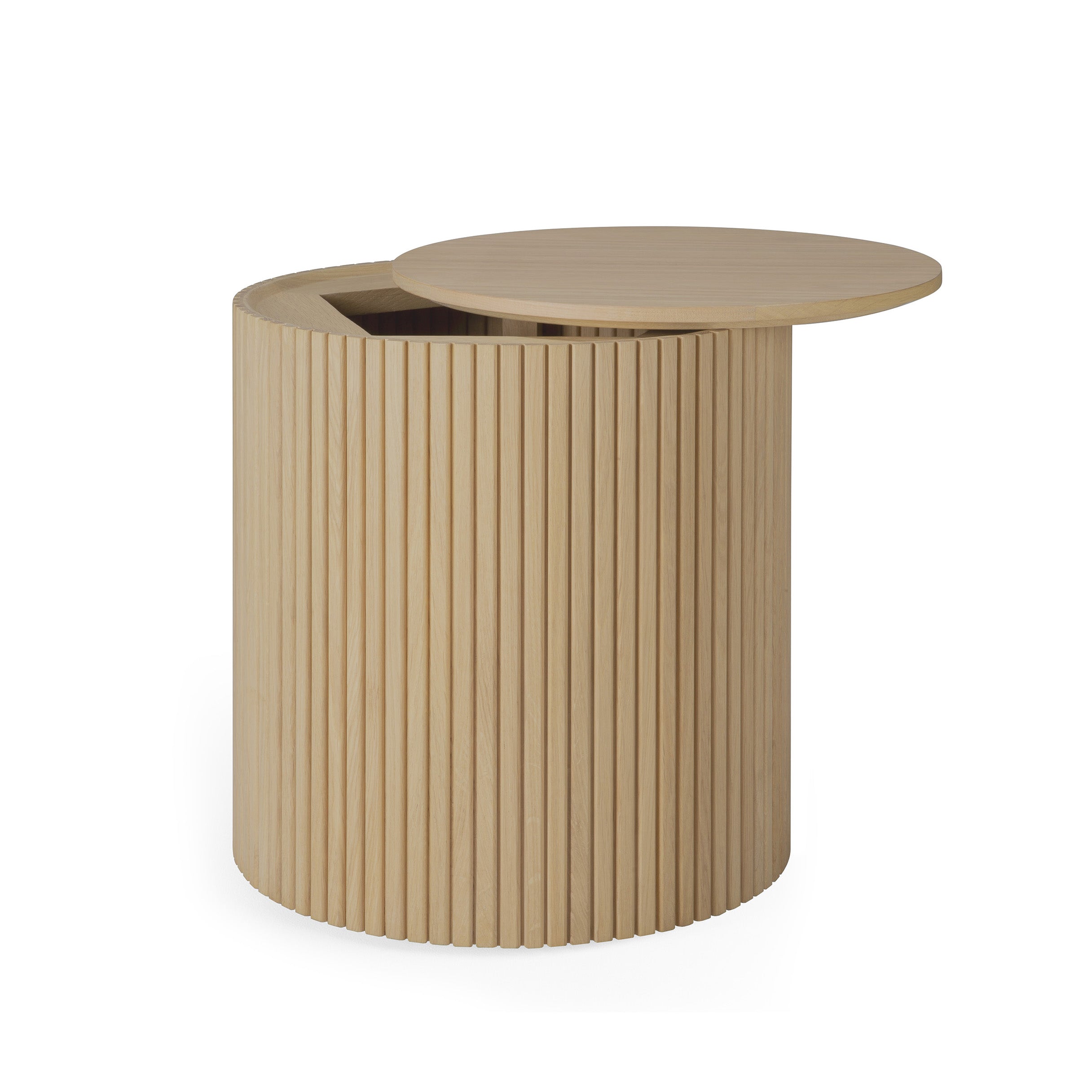 Ethnicraft Roller Max Round Side Table