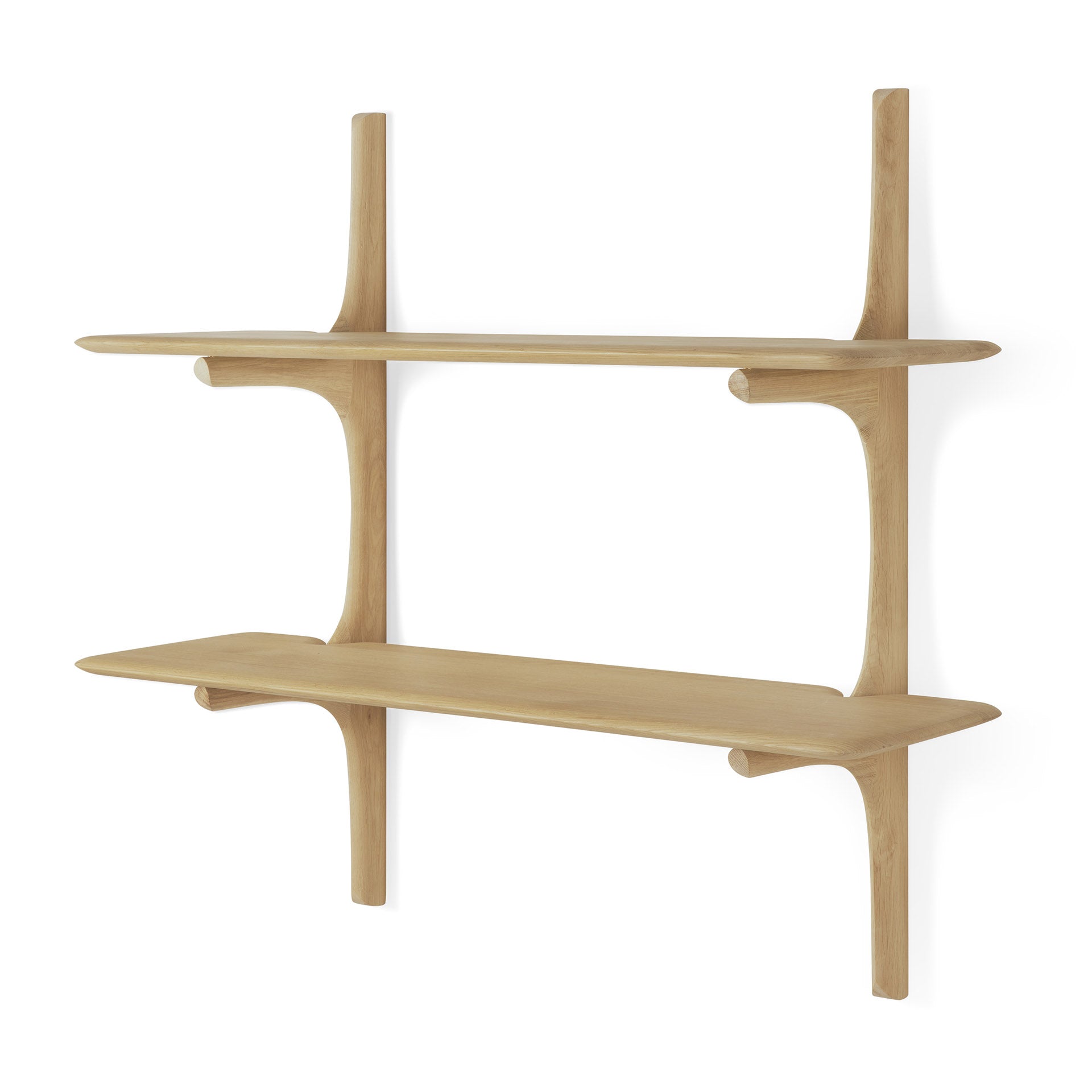 Ethnicraft PI Wall Shelf 2 Shelves