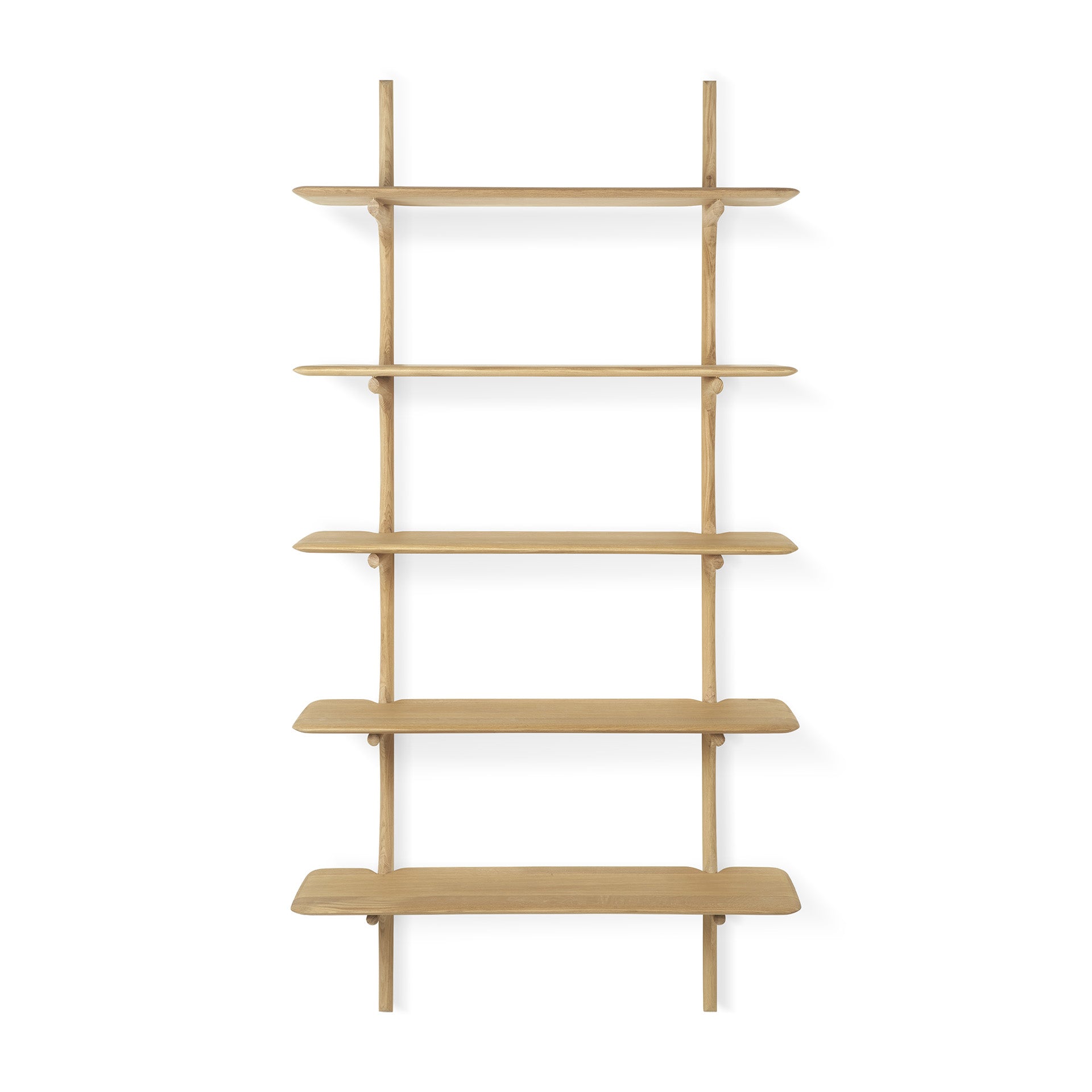 Ethnicraft PI Wall Shelf 5 Shelves