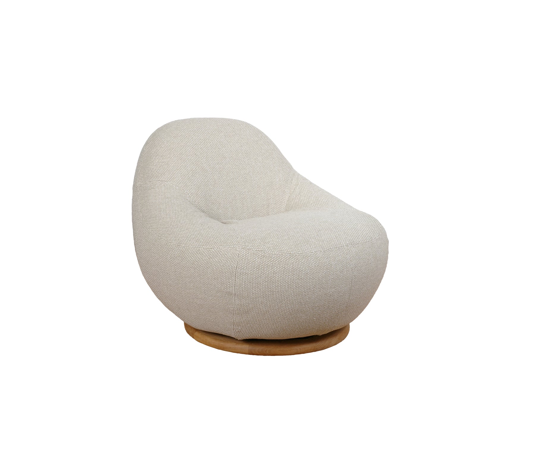 Cane-line Gem Lounge Chair w/teak Swivel