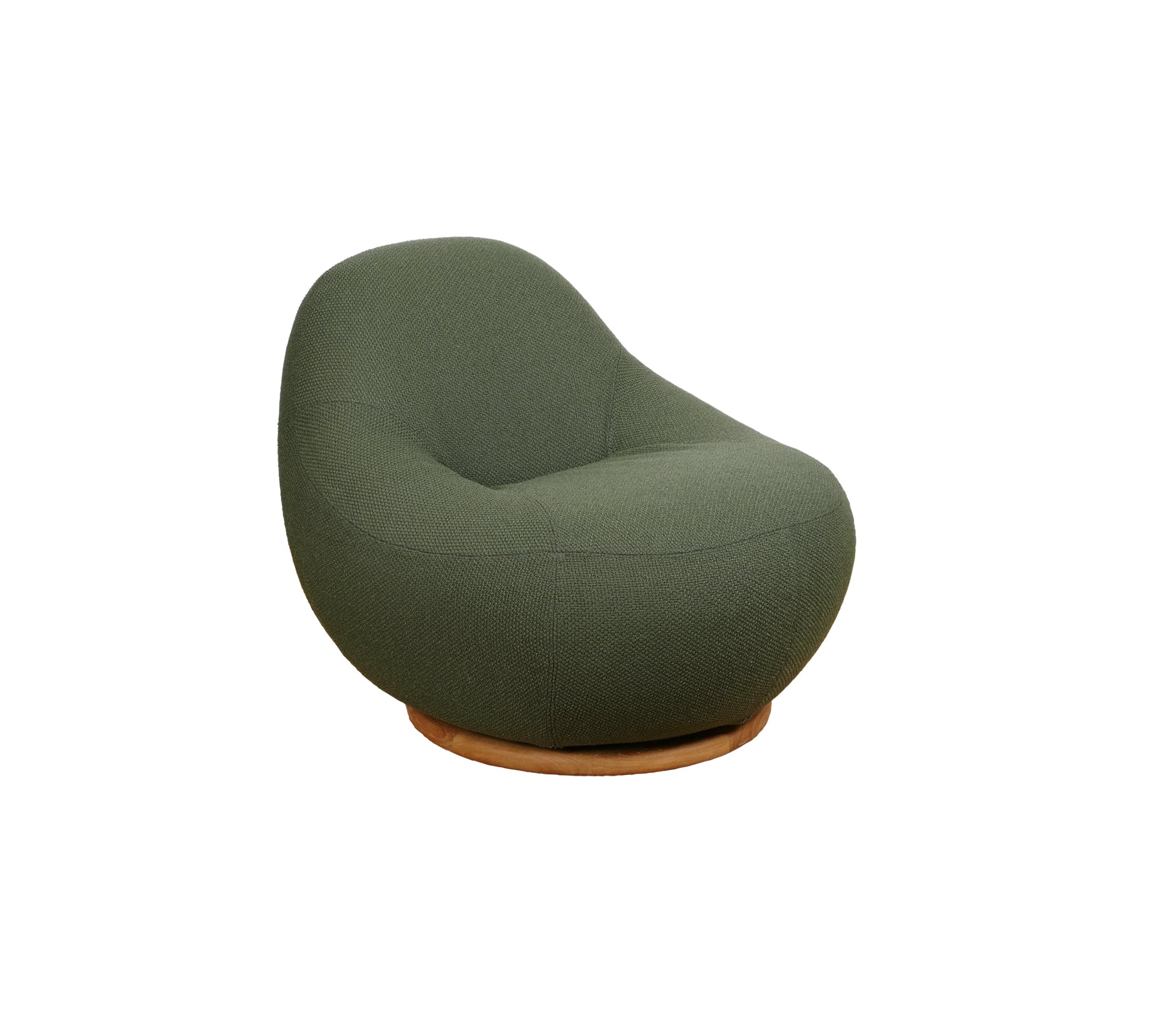 Cane-line Gem Lounge Chair w/teak Swivel