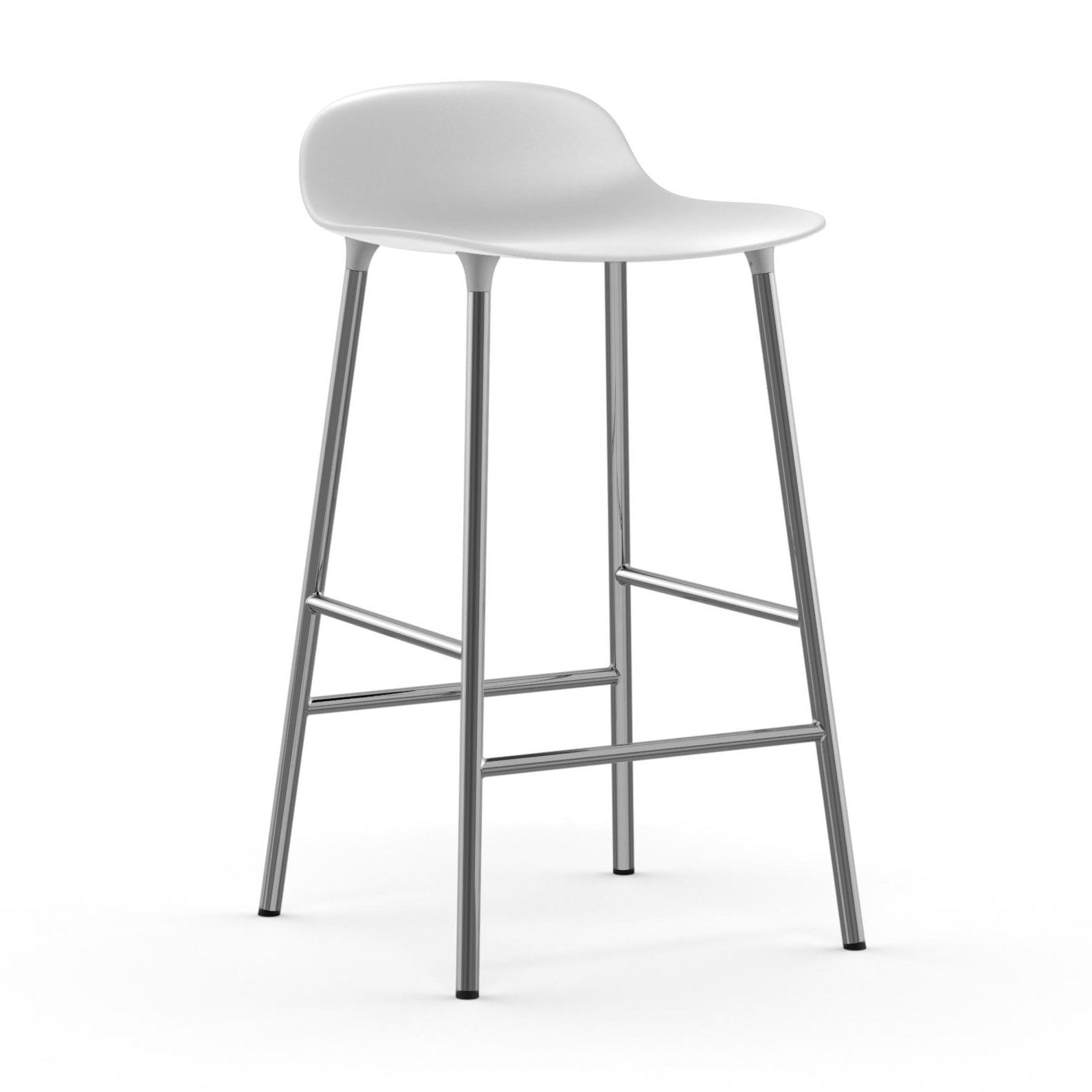 Normann Copenhagen Form Chrome Barstool