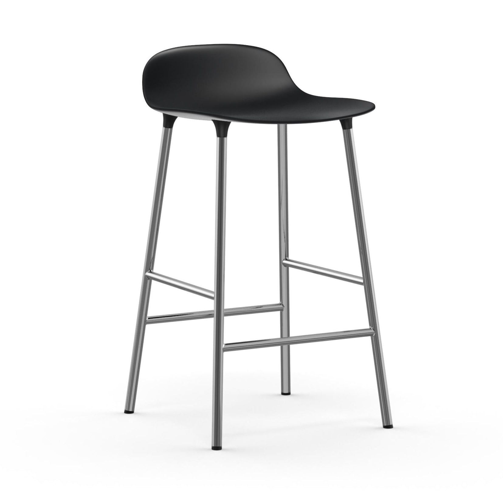 Normann Copenhagen Form Chrome Barstool