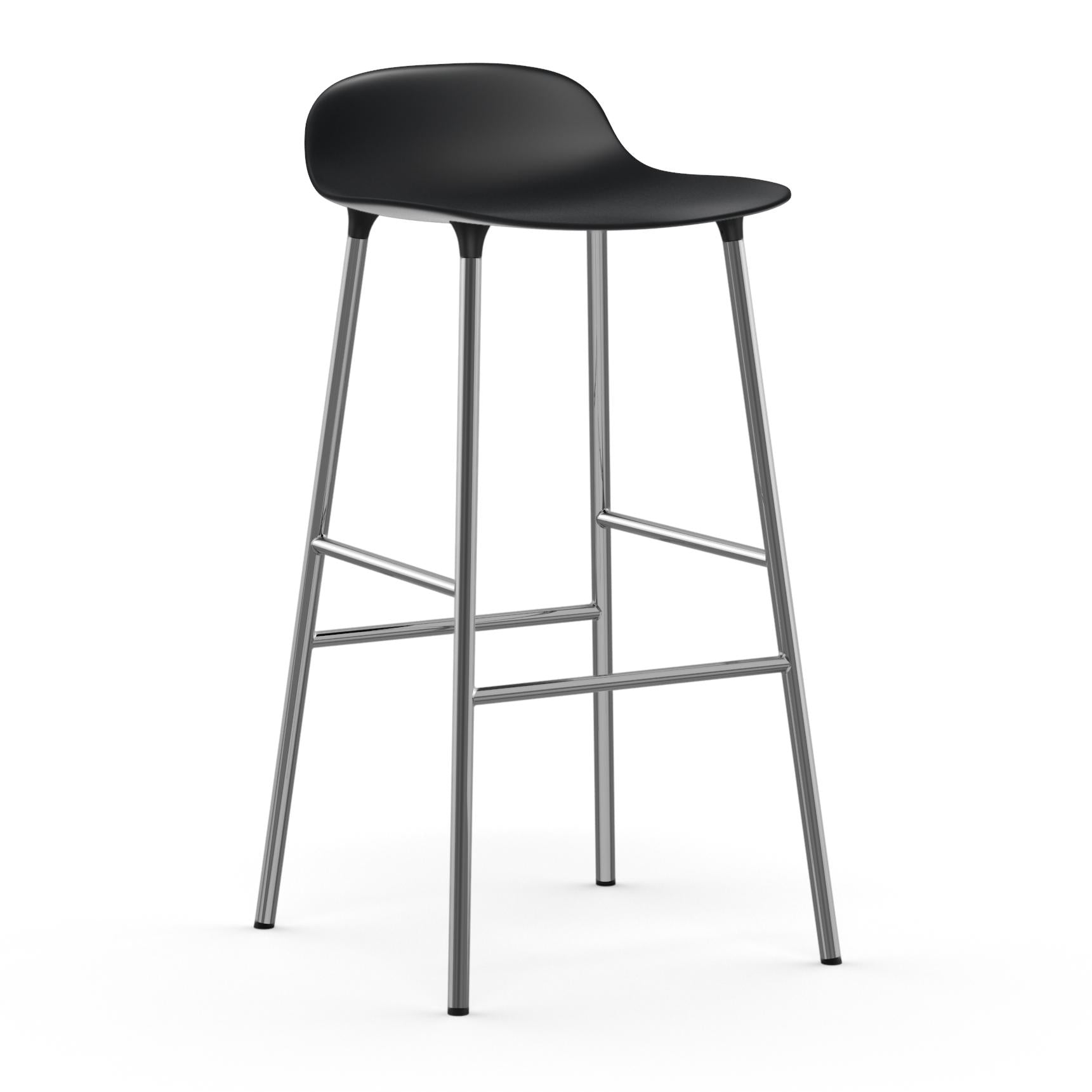 Normann Copenhagen Form Chrome Barstool