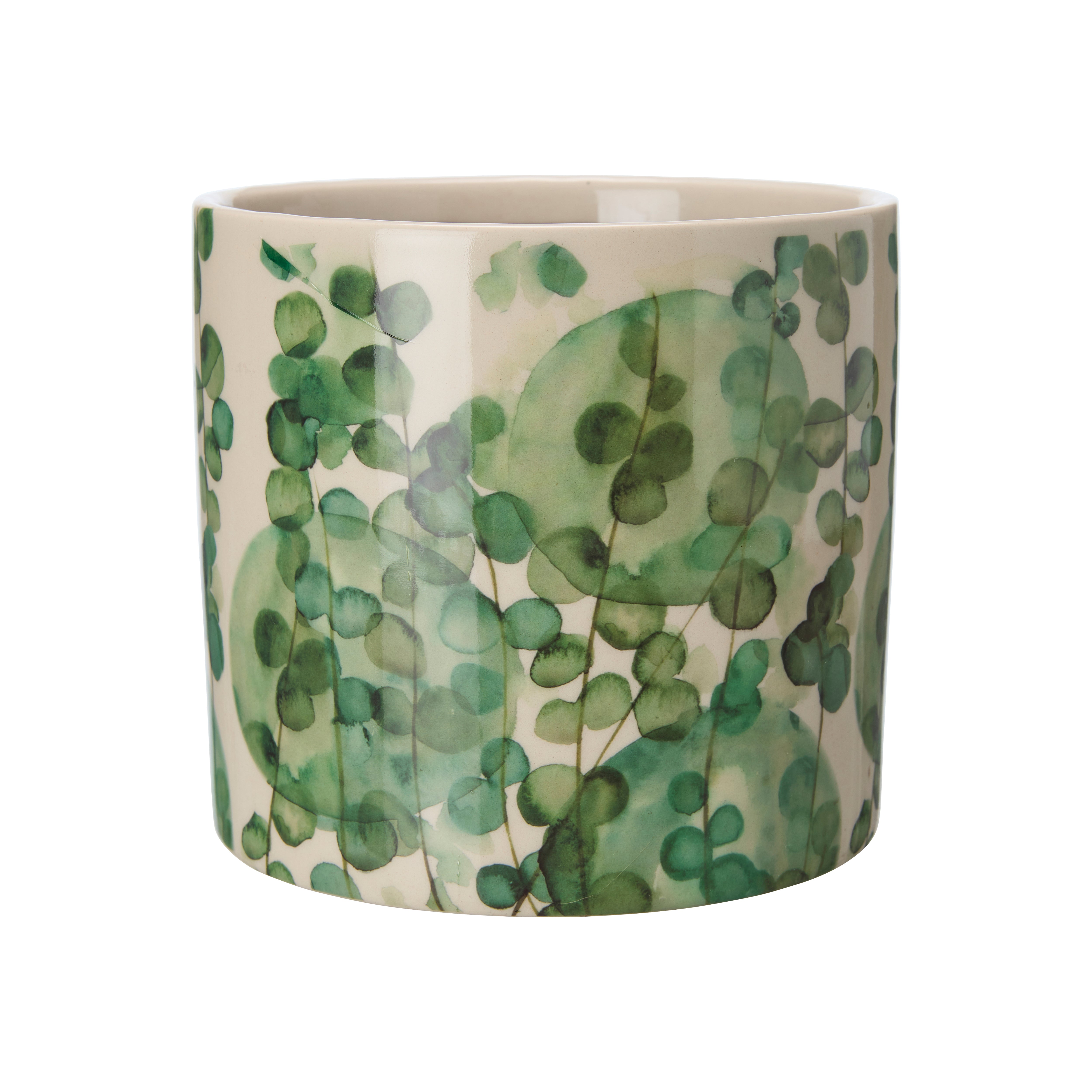 Wikholm Green Willow Vase