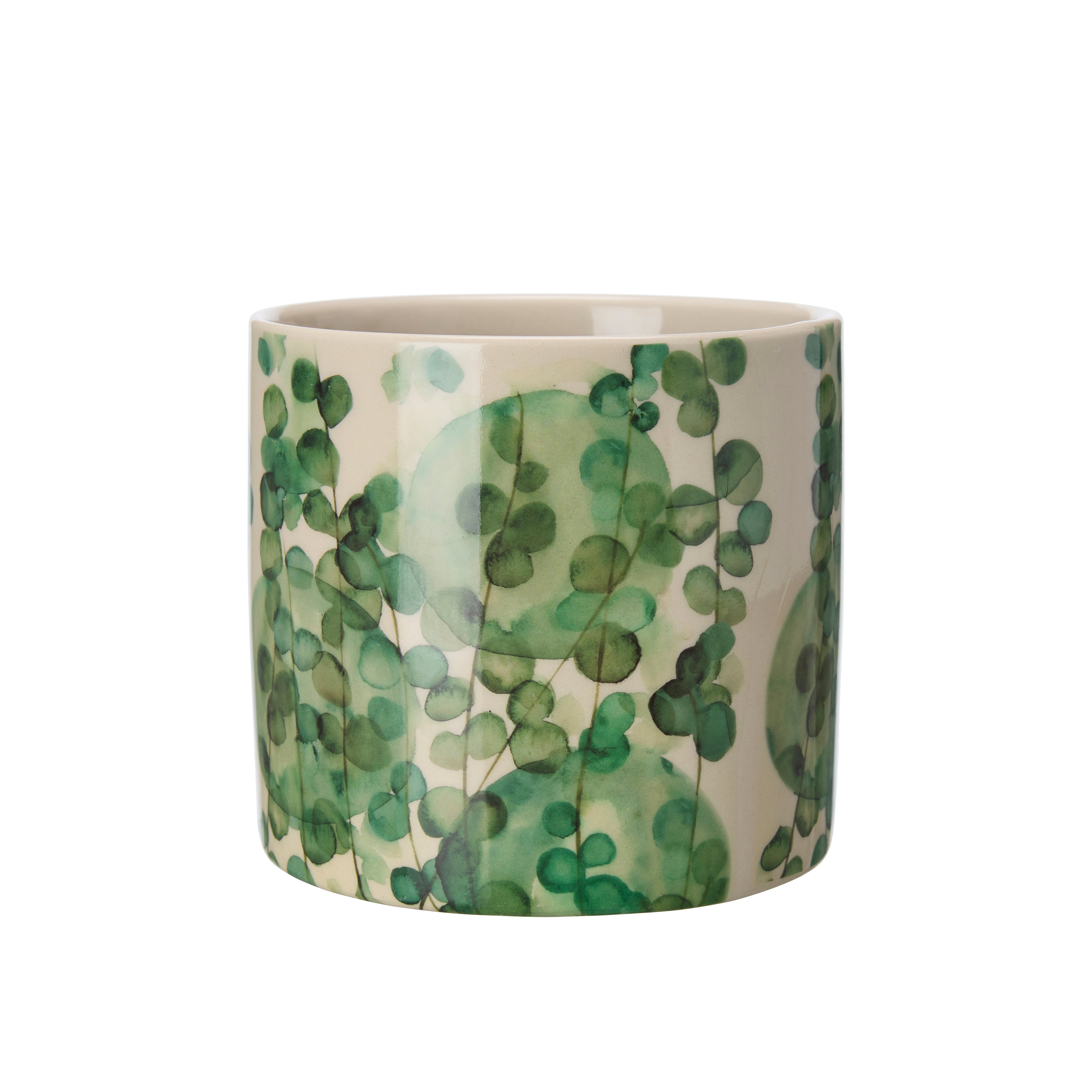 Wikholm Green Willow Vase