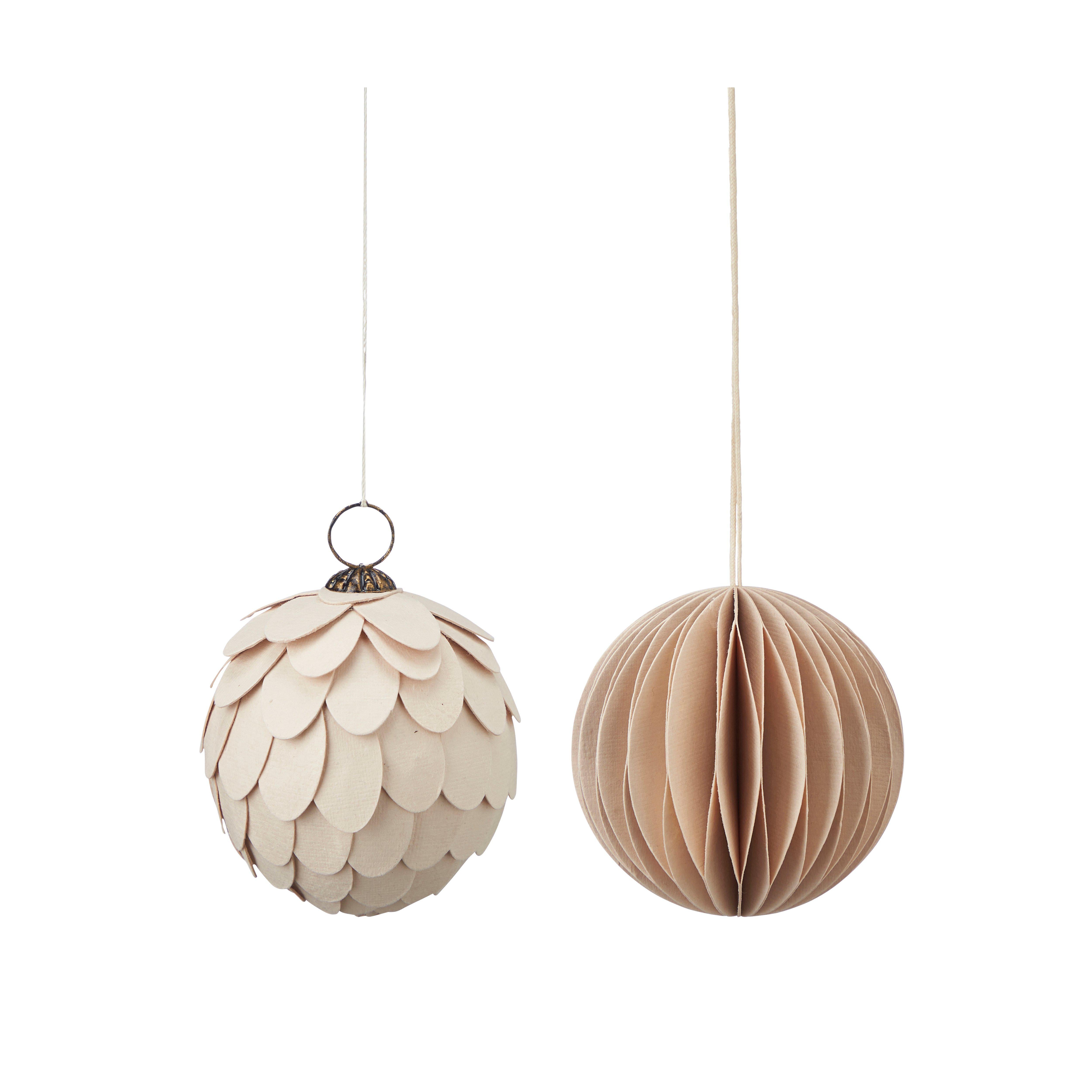 Wikholm Christmas Eco Hanging Decorations