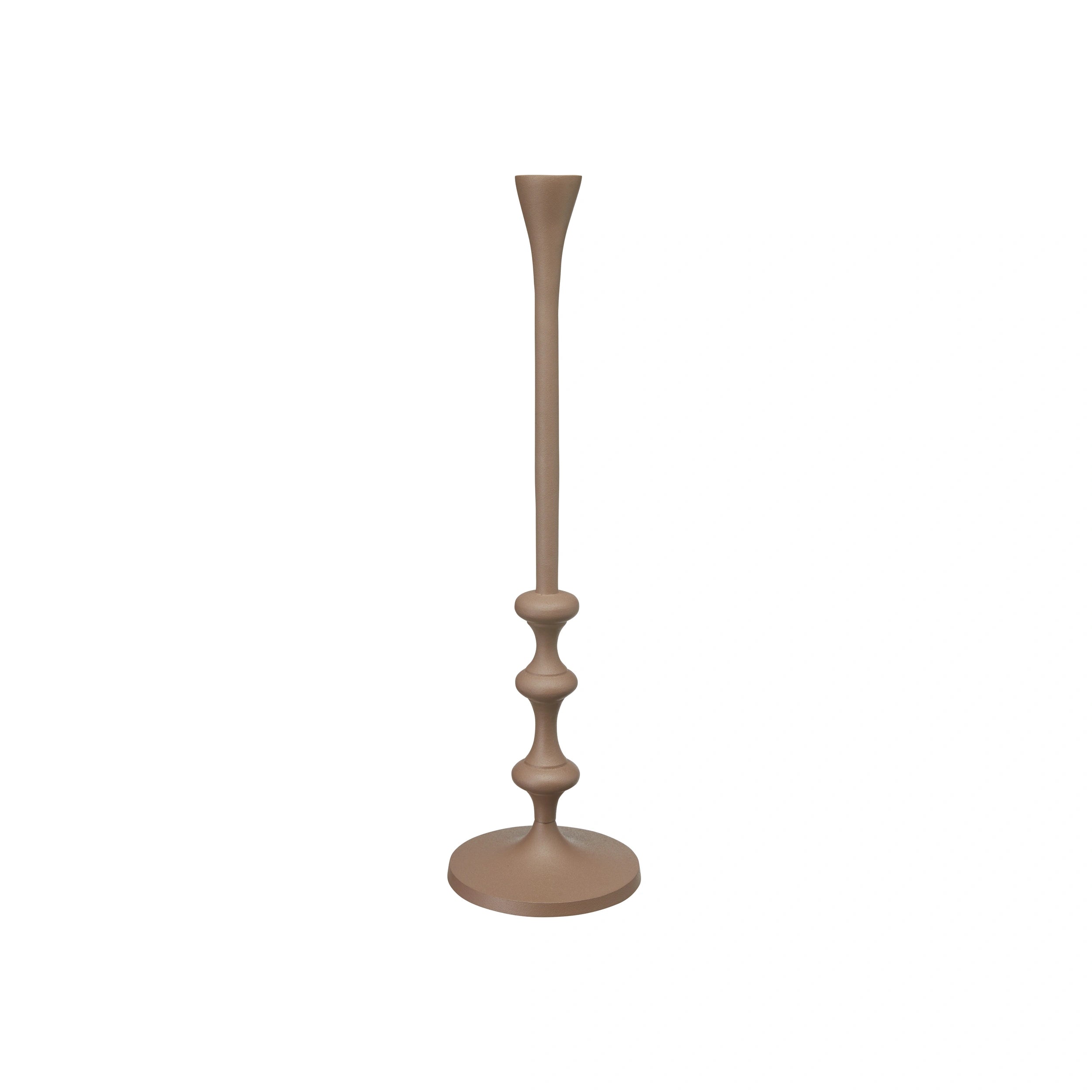 Wikholm Malia Candle Holder Matt Nougat 53cm