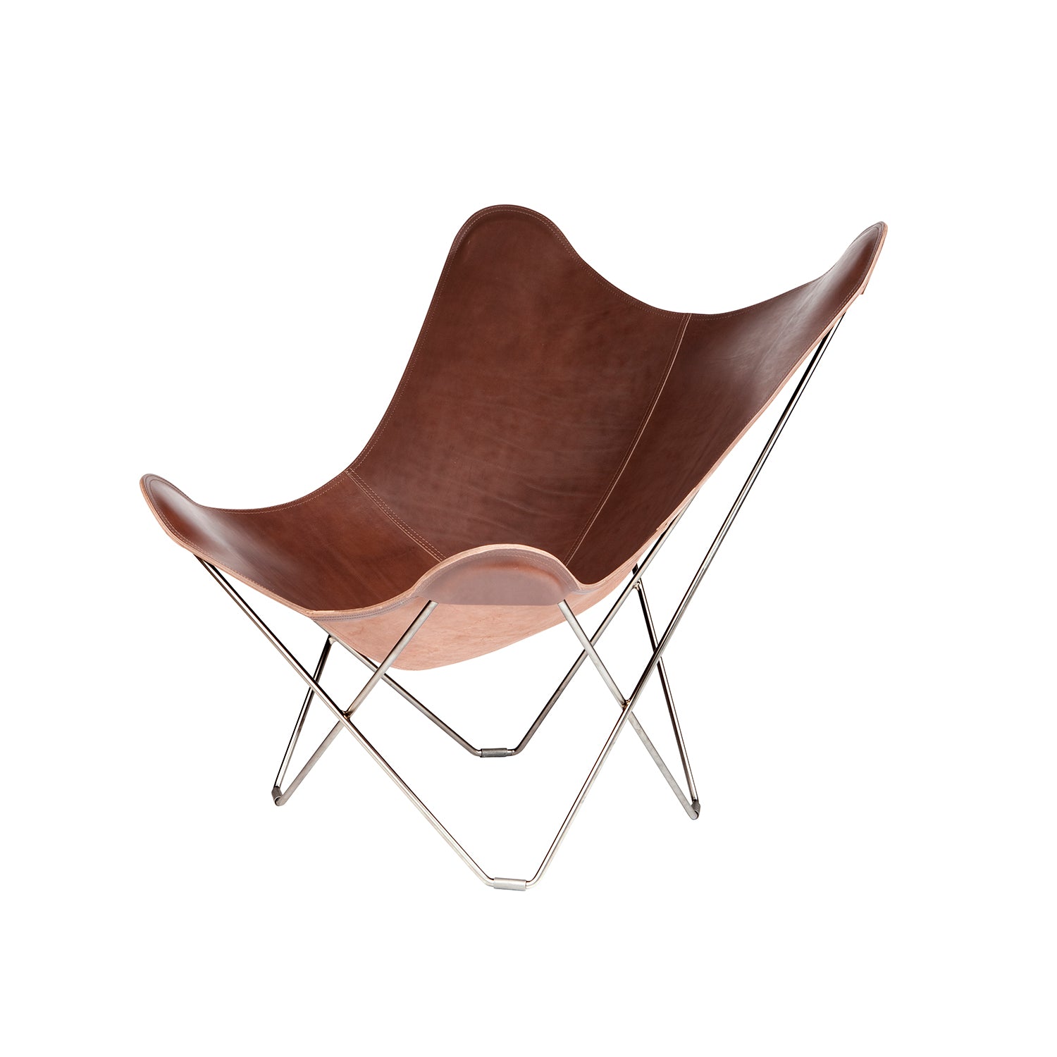 Pampa Mariposa Leather Butterfly Chair